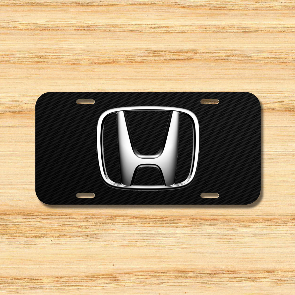 Honda License Plate Vehicle Auto Vehicle Tag Civic Crv Pilot Accord Fit JDM NEW