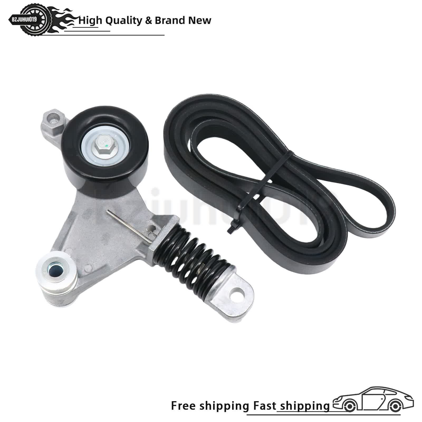 2PK Serpentine Belt Drive Component Kit For Toyota Camry RAV4 Matrix Scion xB