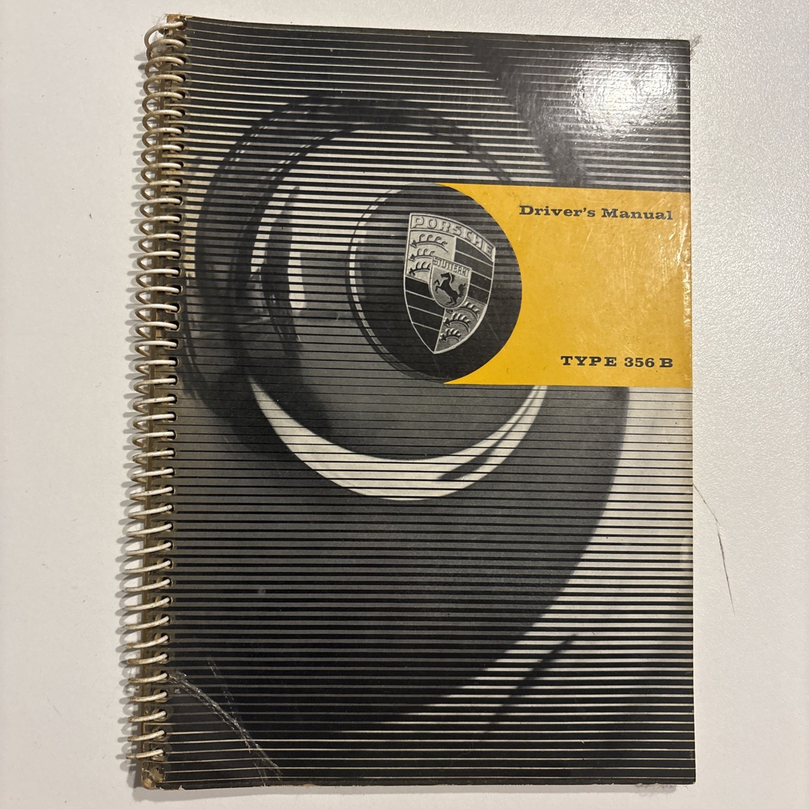 Jan. 1963 Porsche 356 B Spiral Bound DRIVER'S OWNER’S MANUAL Factory Original Jan. 1963 Porsche 356 B Spiral Bound DRIVER'S OWNER’S MANUAL Factory Original