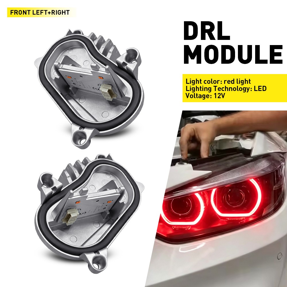 RED Angel Eye DRL LED Module For BMW F32 F33 F36 4 SERIES 2018-20 F82 M4 CS LCI