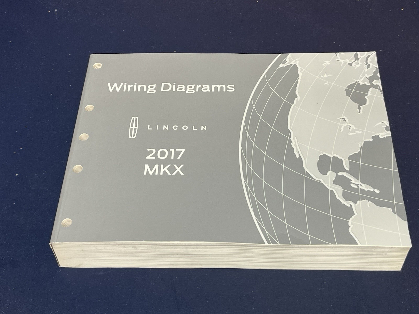 2017 Lincoln MKX Wiring Diagrams Manual OEM
