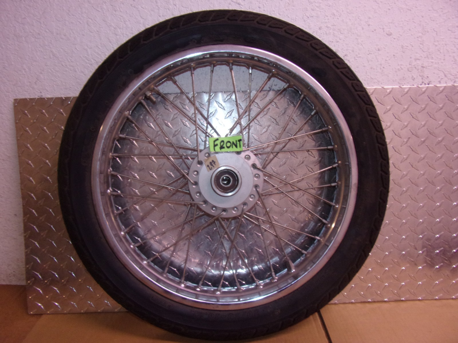 297 G SUZUKI TU 250 X 2017 OEM FRONT WHEEL