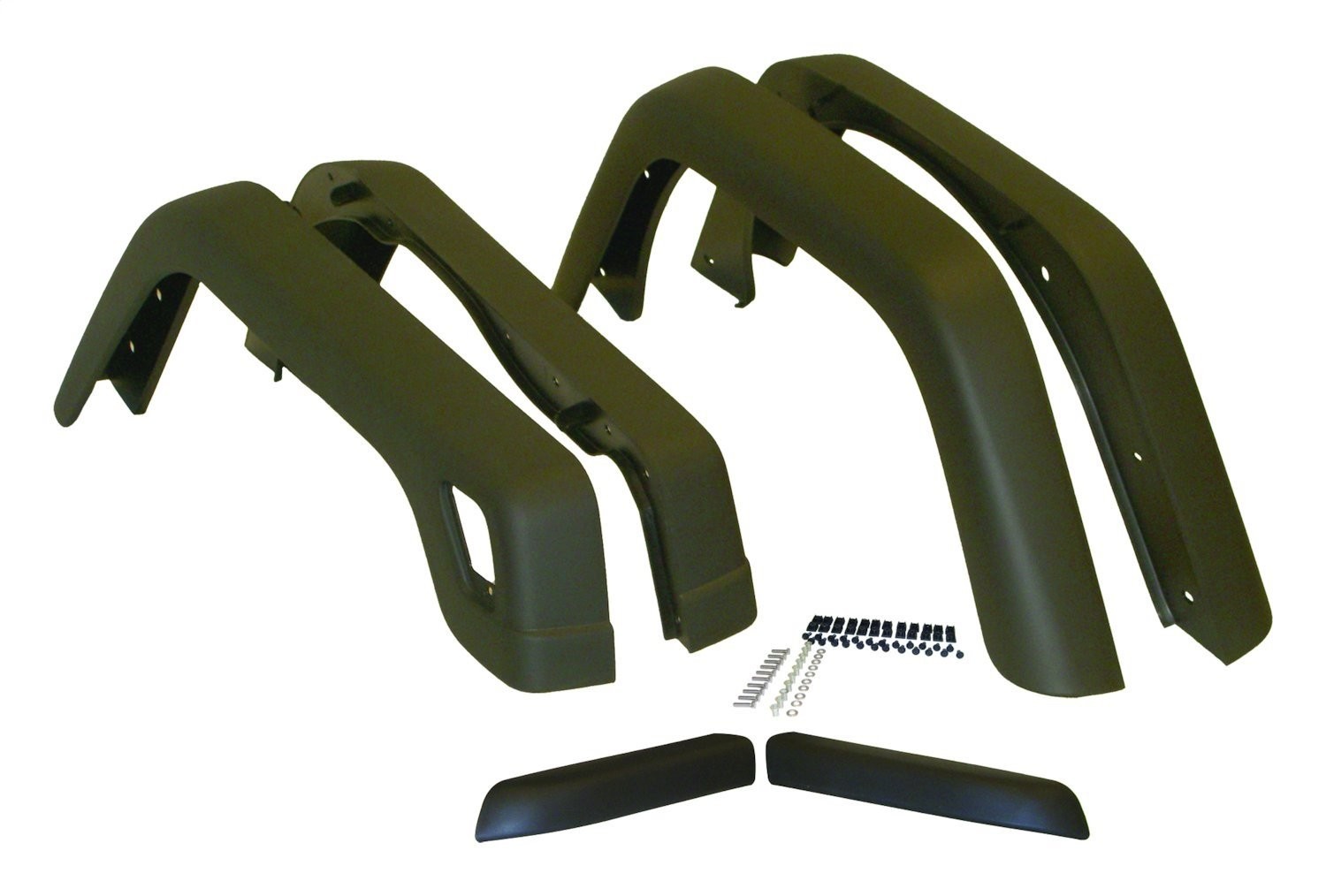 Crown Automotive 55254918K6 Fender Flare Kit for 6-Piece 97-06 Jeep TJ Wrangler