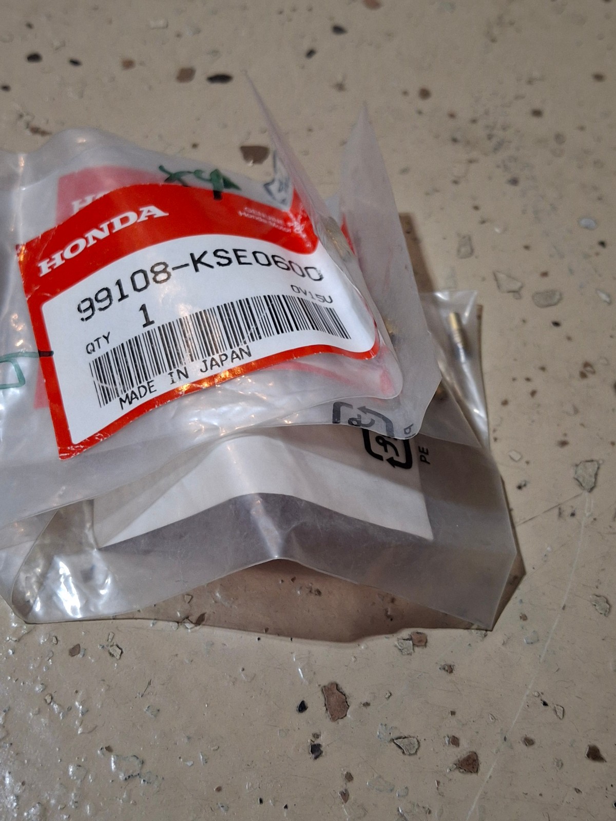 X4 set of 4 Honda Part 99108-KSE-0600 oem 99108-KSE600  JET, LEAK   (#60)