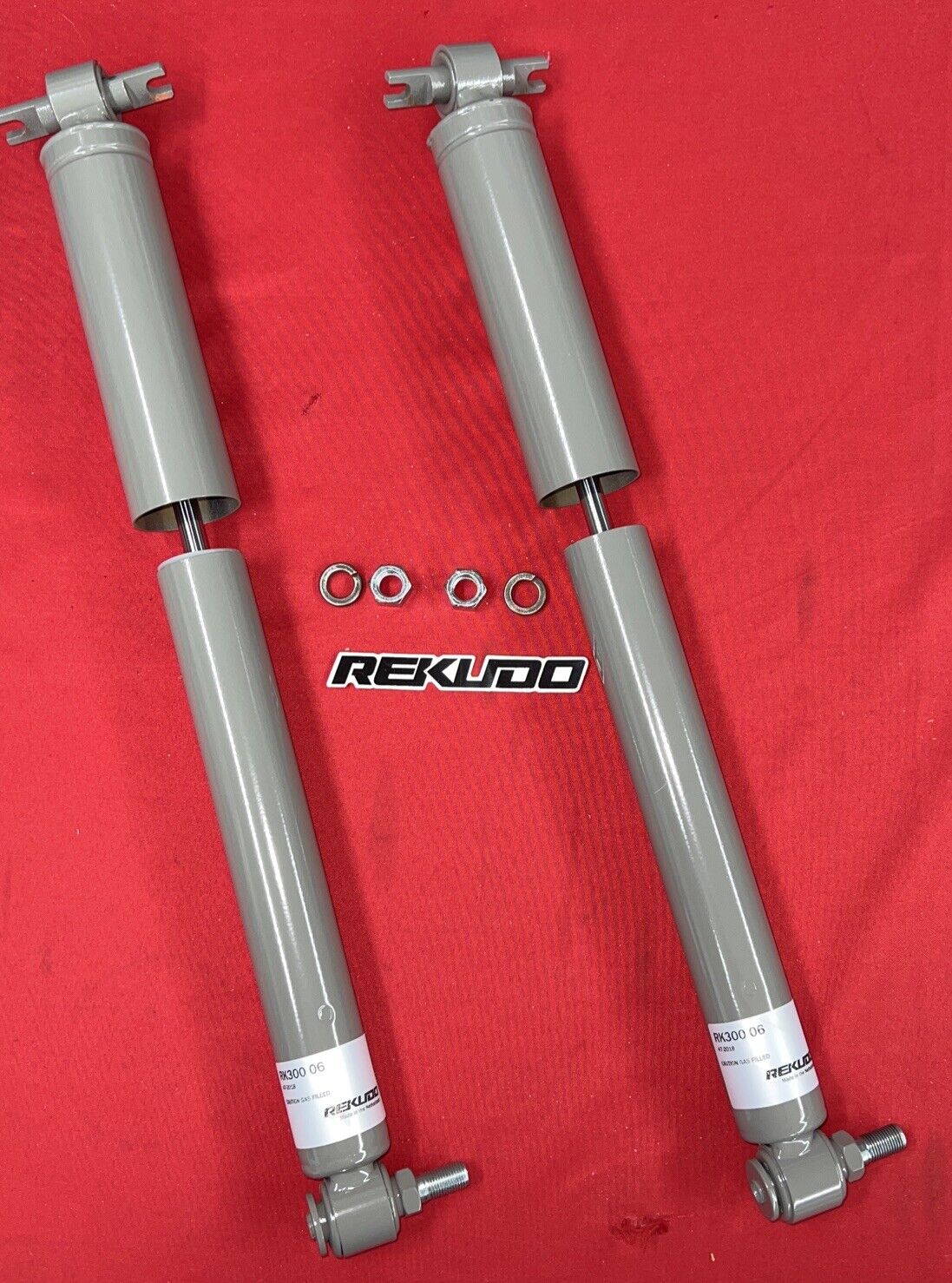 (pair) REKUDO RK300-06 Adjustable Rear Shocks 1968-1972 A-Body Chevelle GTO