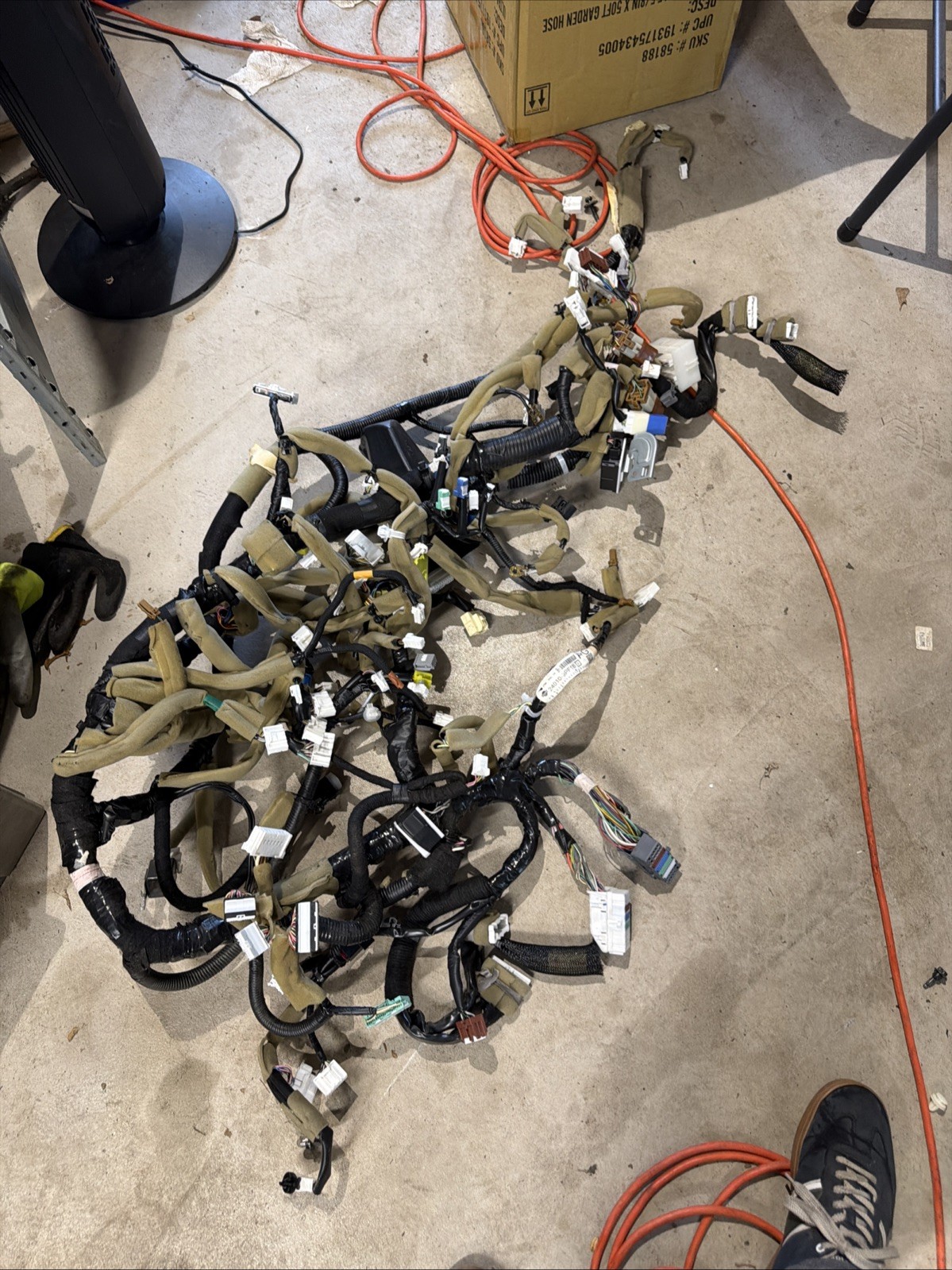14-20 NISSAN PATHFINDER FRONT DASHBOARD  WIRING WIRE HARNESS OEM 24010-9PF1B