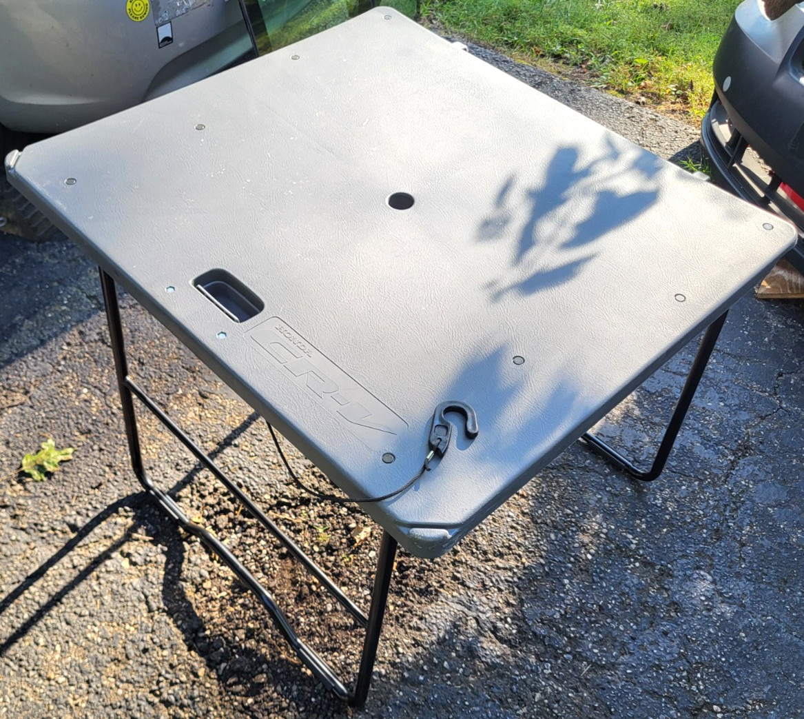 1997-2001 Honda CRV CR-V Spare Tire Cargo Trunk Cover Folding Picnic Table OEM