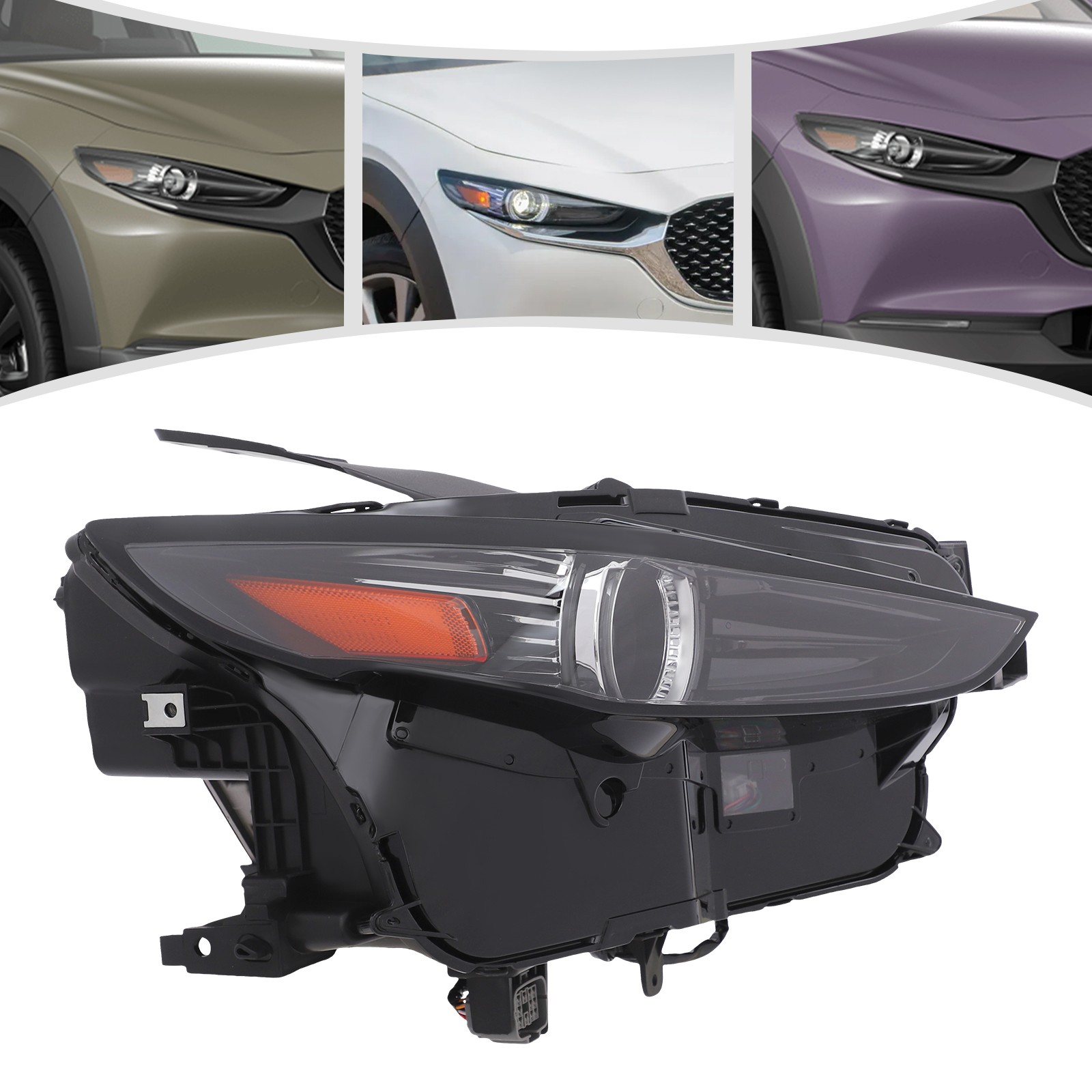 For 2020-2025 Mazda CX-30 Full LED Headlight with AFS Headlamp Passenger Side RH