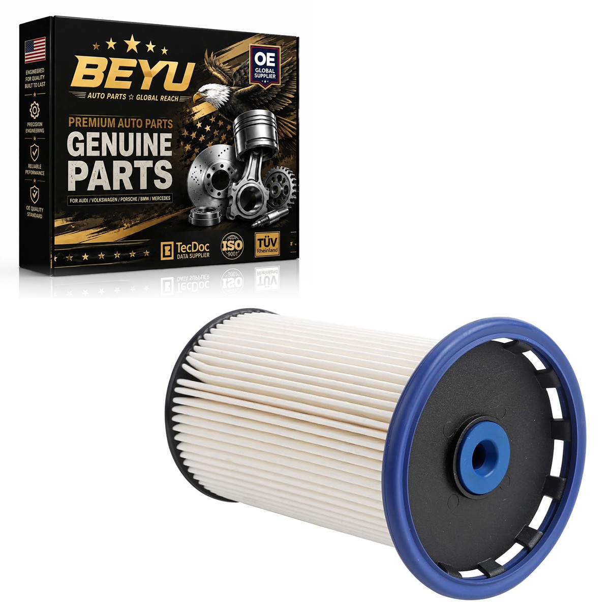 BEYU For 2012-2014 VW Volkswagen Passat Diesel Fuel Filter 7N0127177B