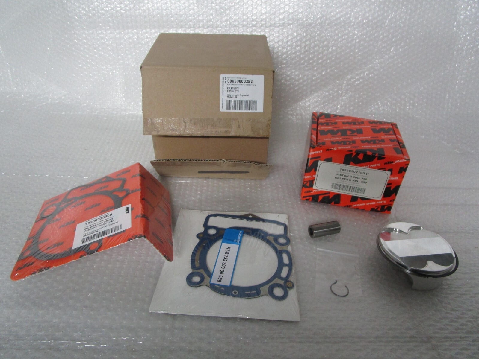 19-23 KTM 350 Piston Kit II 00050000252 19-23 KTM 350 Piston Kit II 00050000252