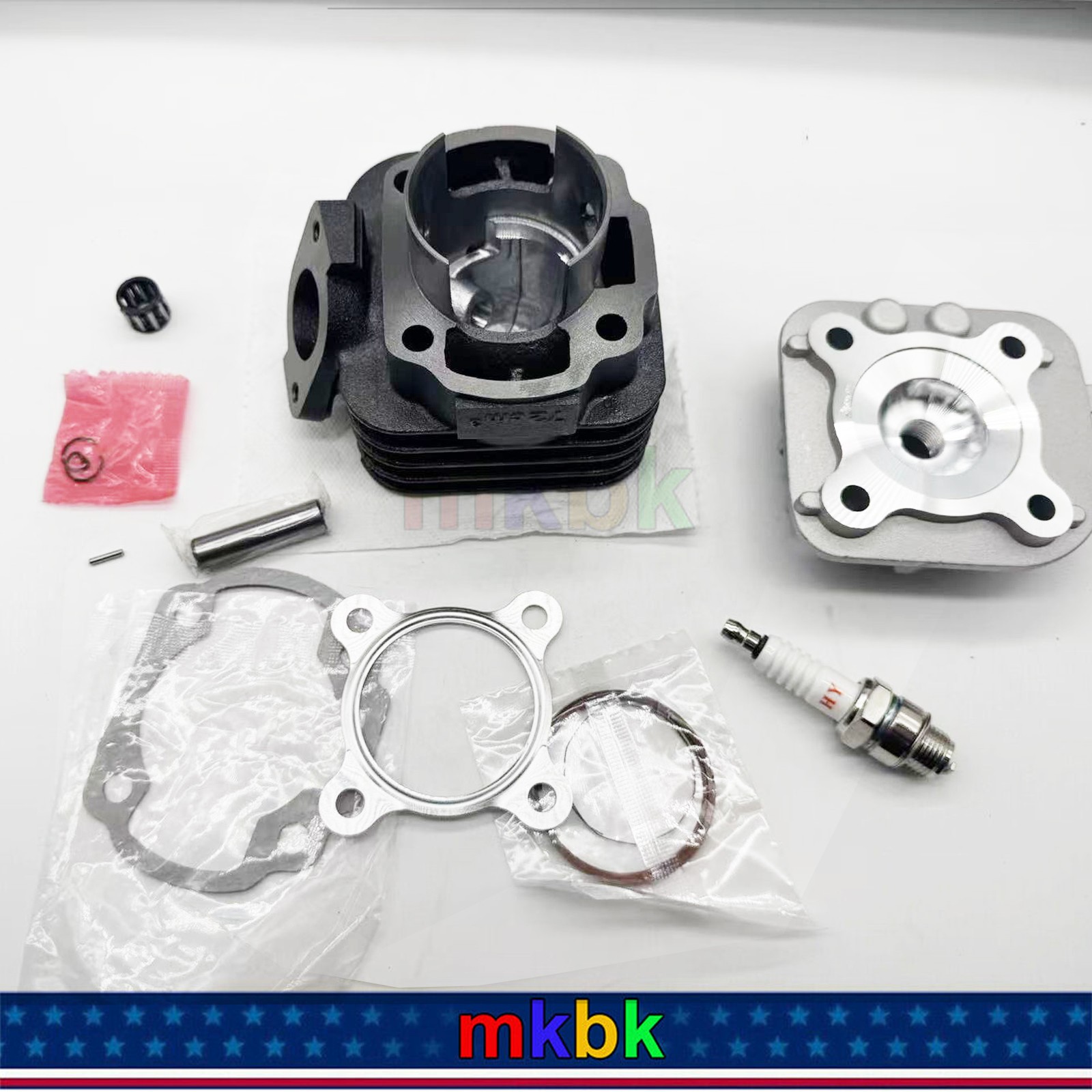 70cc Big Bore Genuine Buddy Rough House 50 2-Stroke Cylinder Piston Top End Kit 70cc Big Bore Genuine Buddy Rough House 50 2-Stroke Cylinder Piston Top End Kit