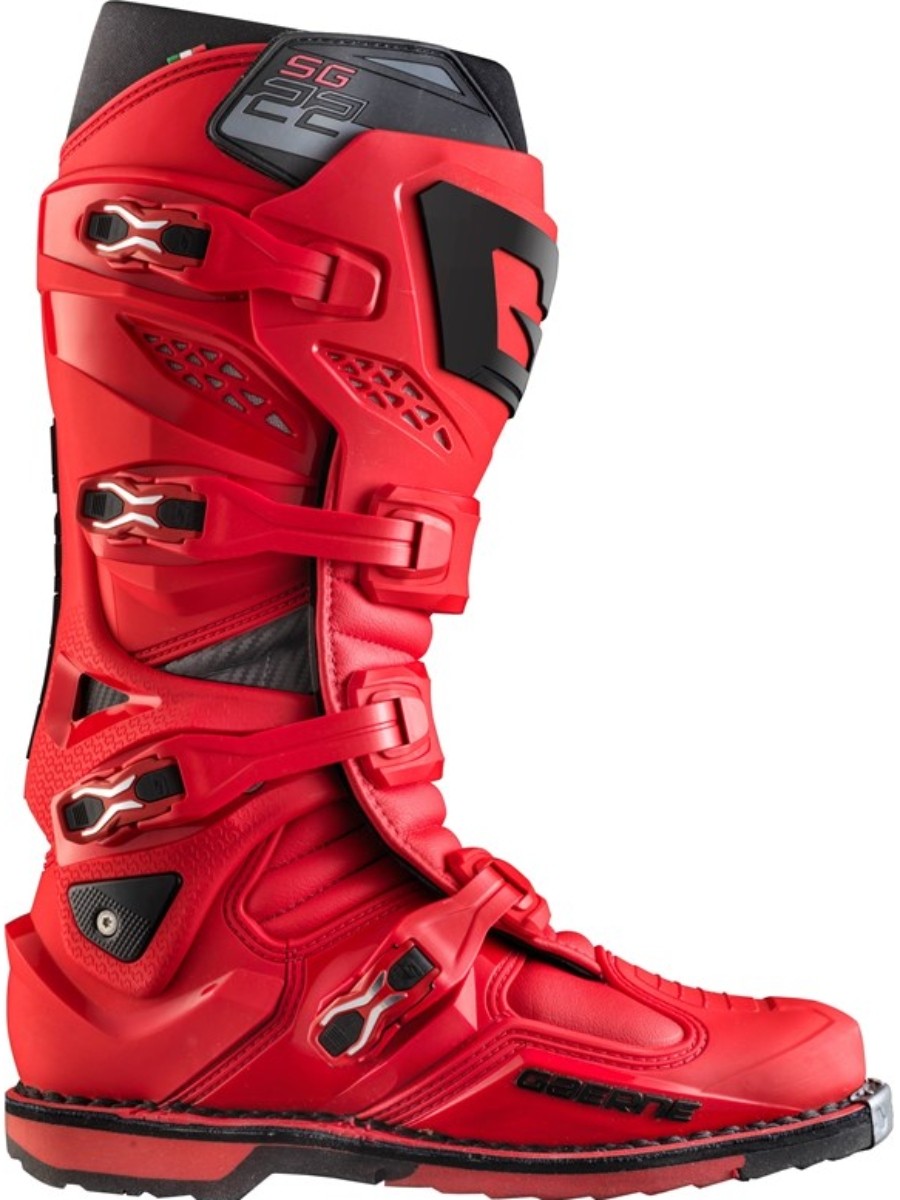 Gaerne SG22 Mens MX Offroad Boots Red