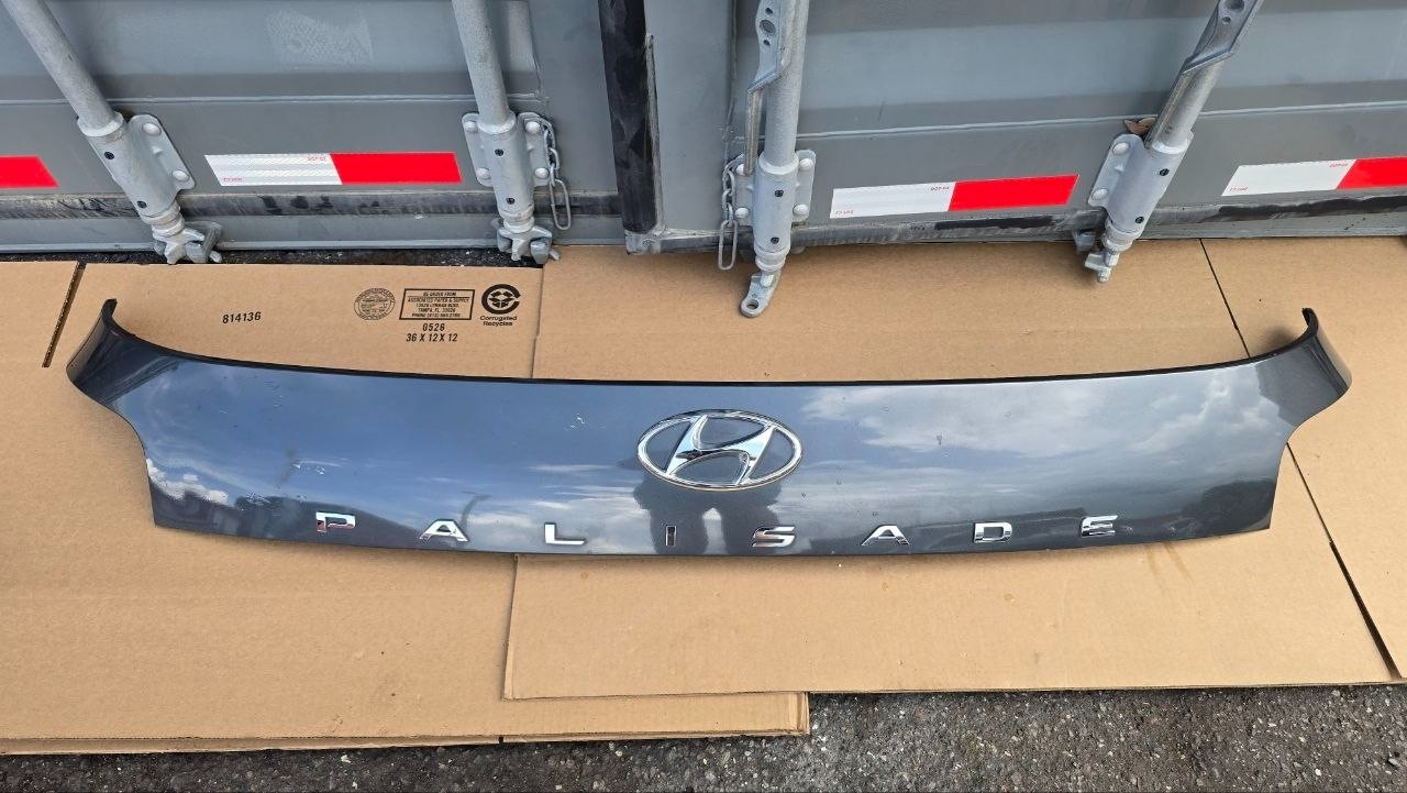 2023 2024 2025 Hyundai Palisade OEM Tailgate Finish Panel Molding