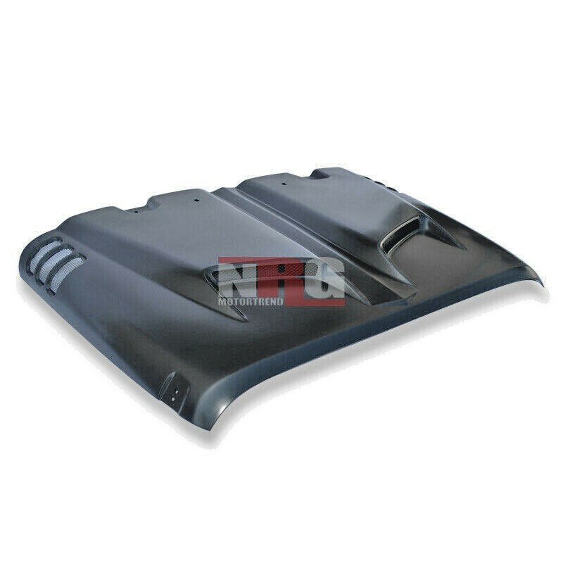 for 2007-2018 Jeep Wrangler Rubicon JK JKU heat extract Vented TR Steel Hood 