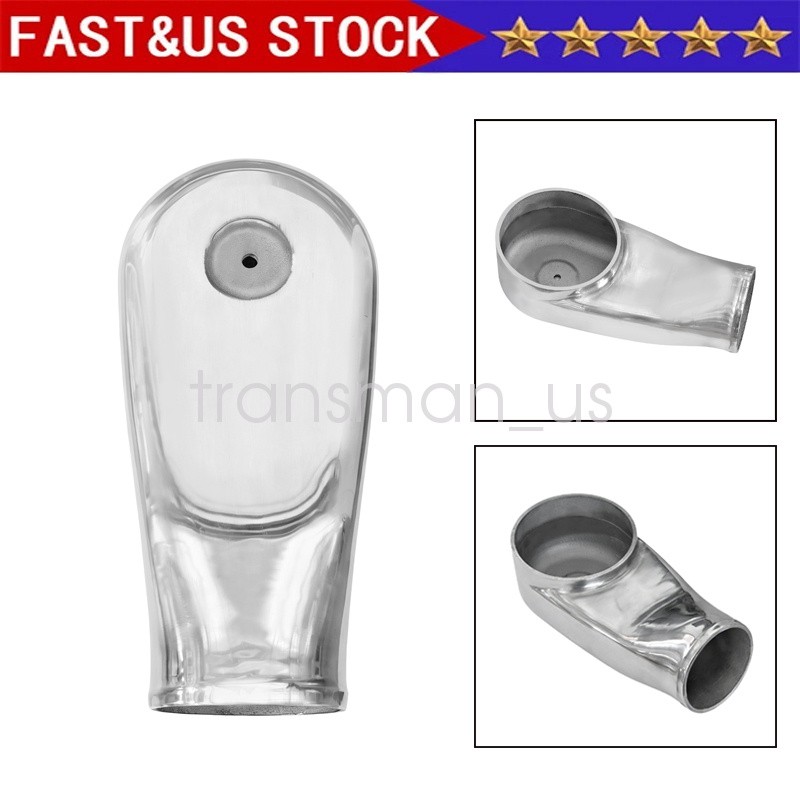 Single Inlet Air Intake Plenum Kit for Carburetors/TBI 5-1/8in Neck Part #9849