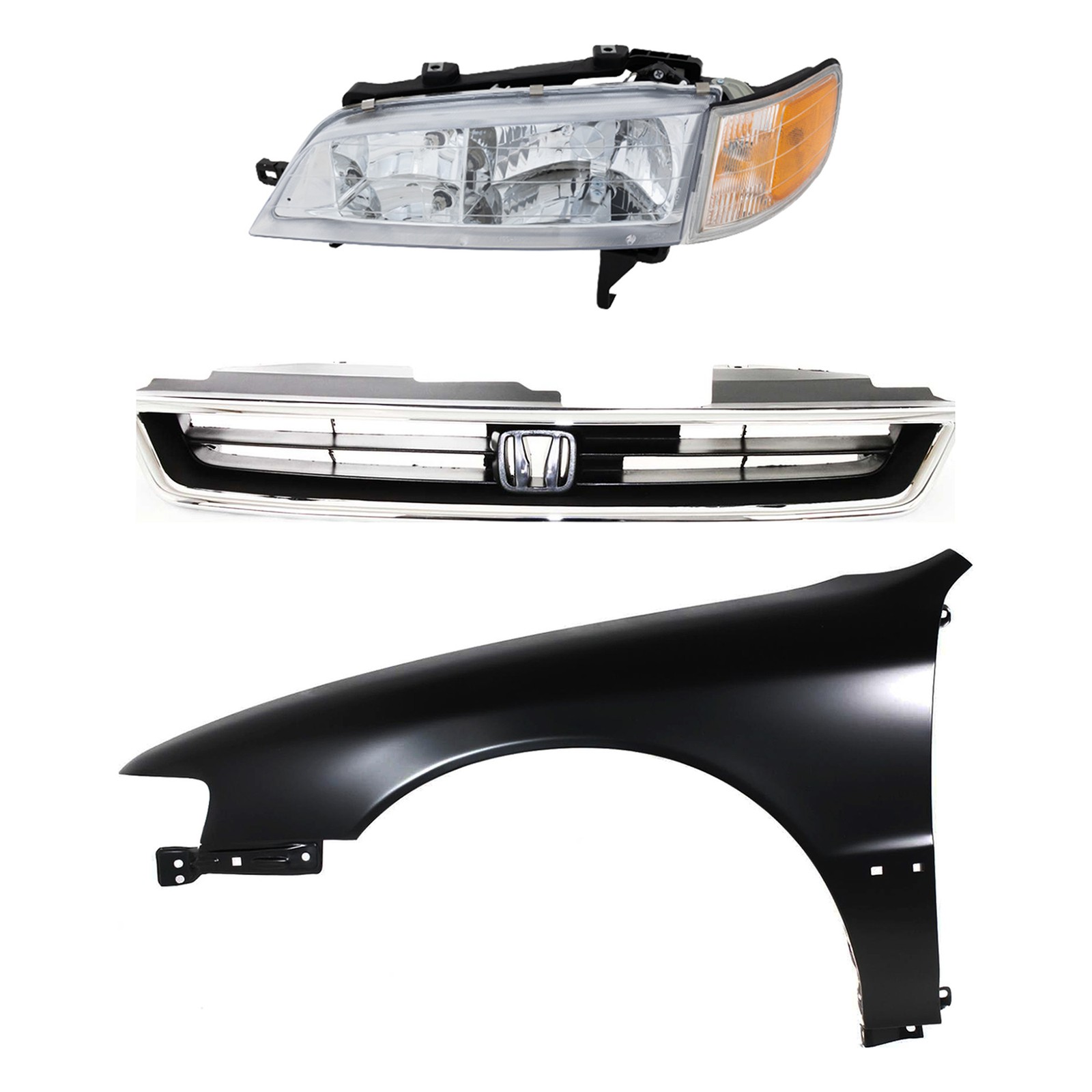 Headlight Kit For 1994-1997 Honda Accord