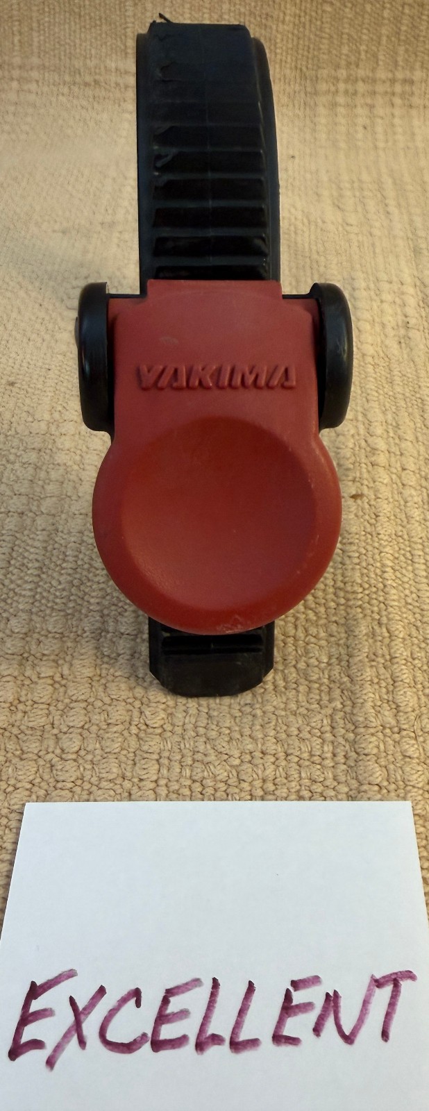 Single Yakima Replacement Bike Rack RATTLER Wheel Strap Viper Steel Copper Head