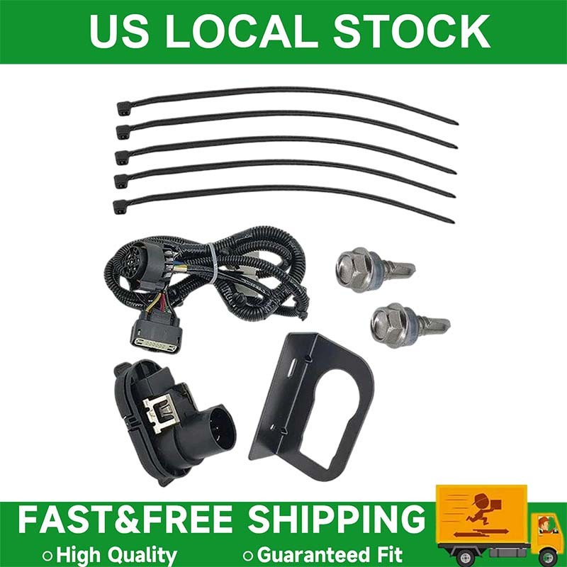 Fit Ford F-150 2015-2020 HL3Z-13A576-D Rear Bumper Tow Connector Harness Kit
