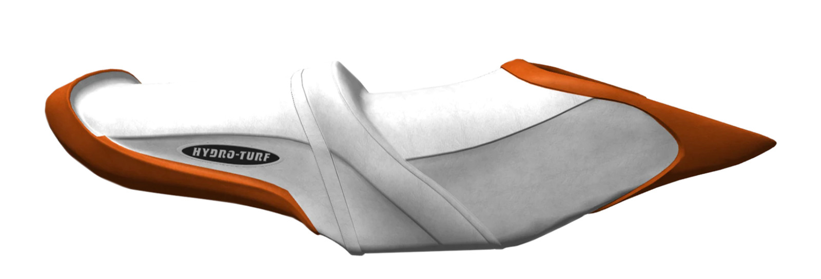 Hydro-Turf SeaDoo Seat cover 215 GTI SE 130 155 GTI Ltd 155 12-16 White/ORNGE Em
