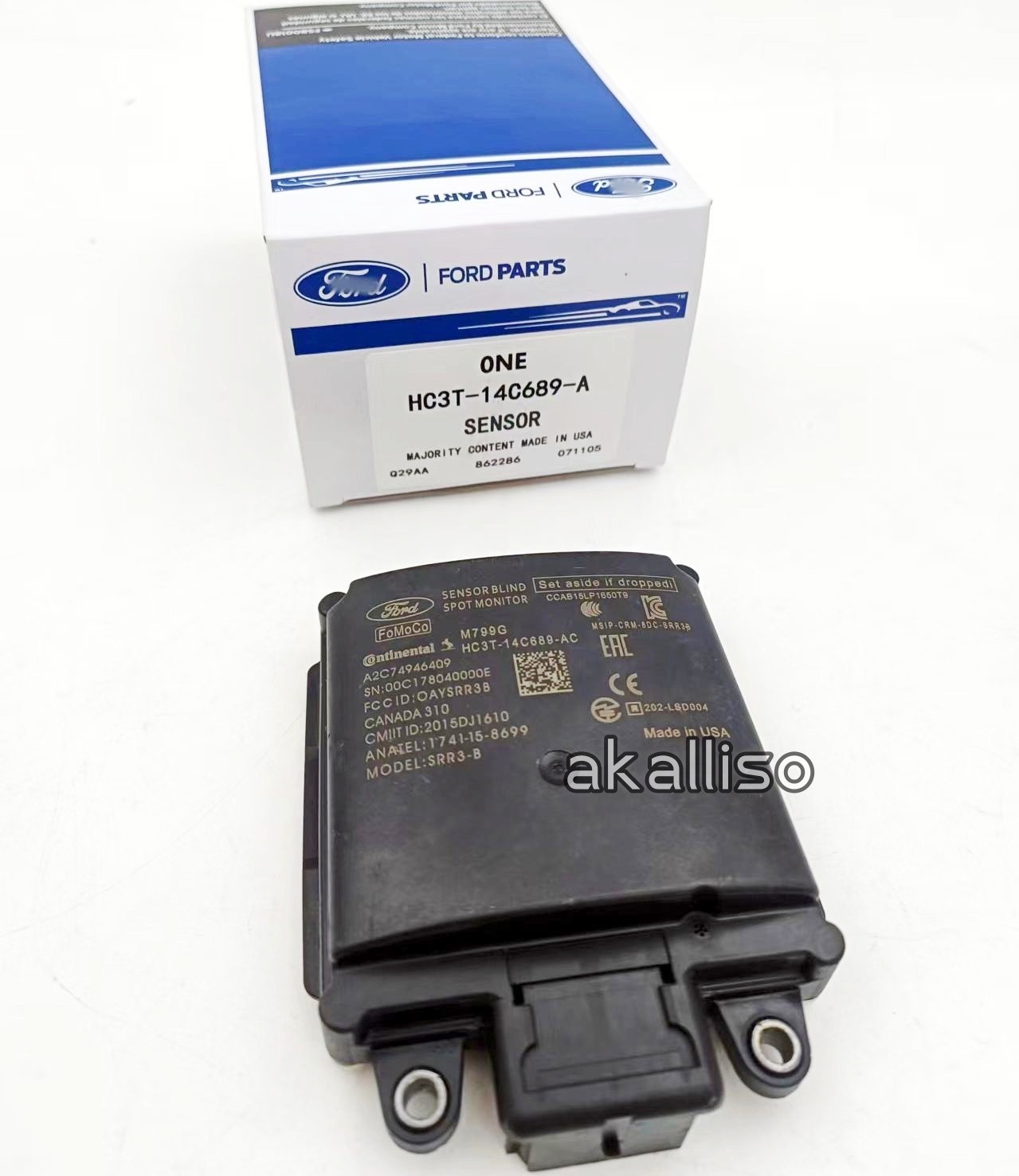 NEW For 17-18 Ford F150 Blind Spot Tail Light Lamp Radar Module HC3T-14C689-AC