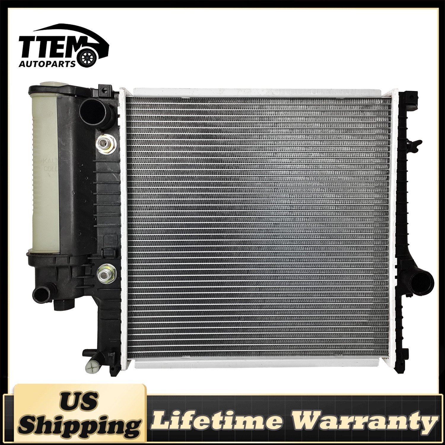 Aluminum Radiator Fit 1991-2000 1993 1995 BMW 318i 318ti 318is Z3 1.8L 1.9L 2.L