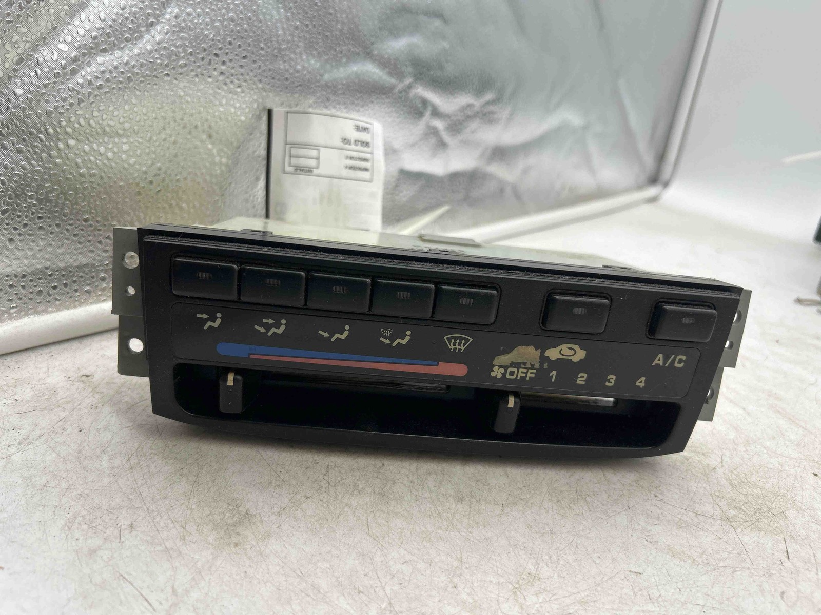 Fits 1996-98 HONDA CIVIC Heater A/c Control OEM:4798229