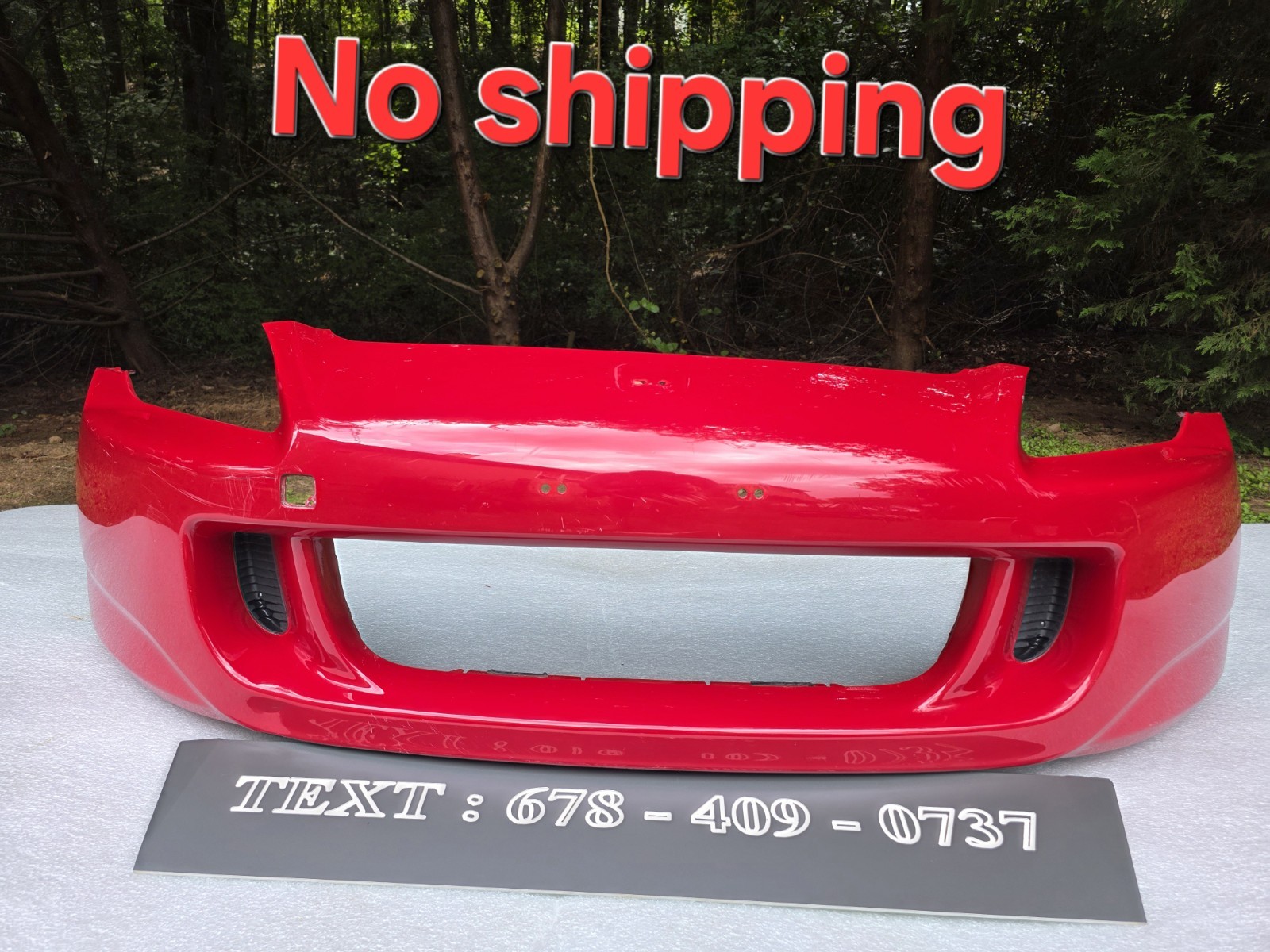 2004 2005 2006 2007 2008 honda s2000 front bumper cover oem  No Shipping 