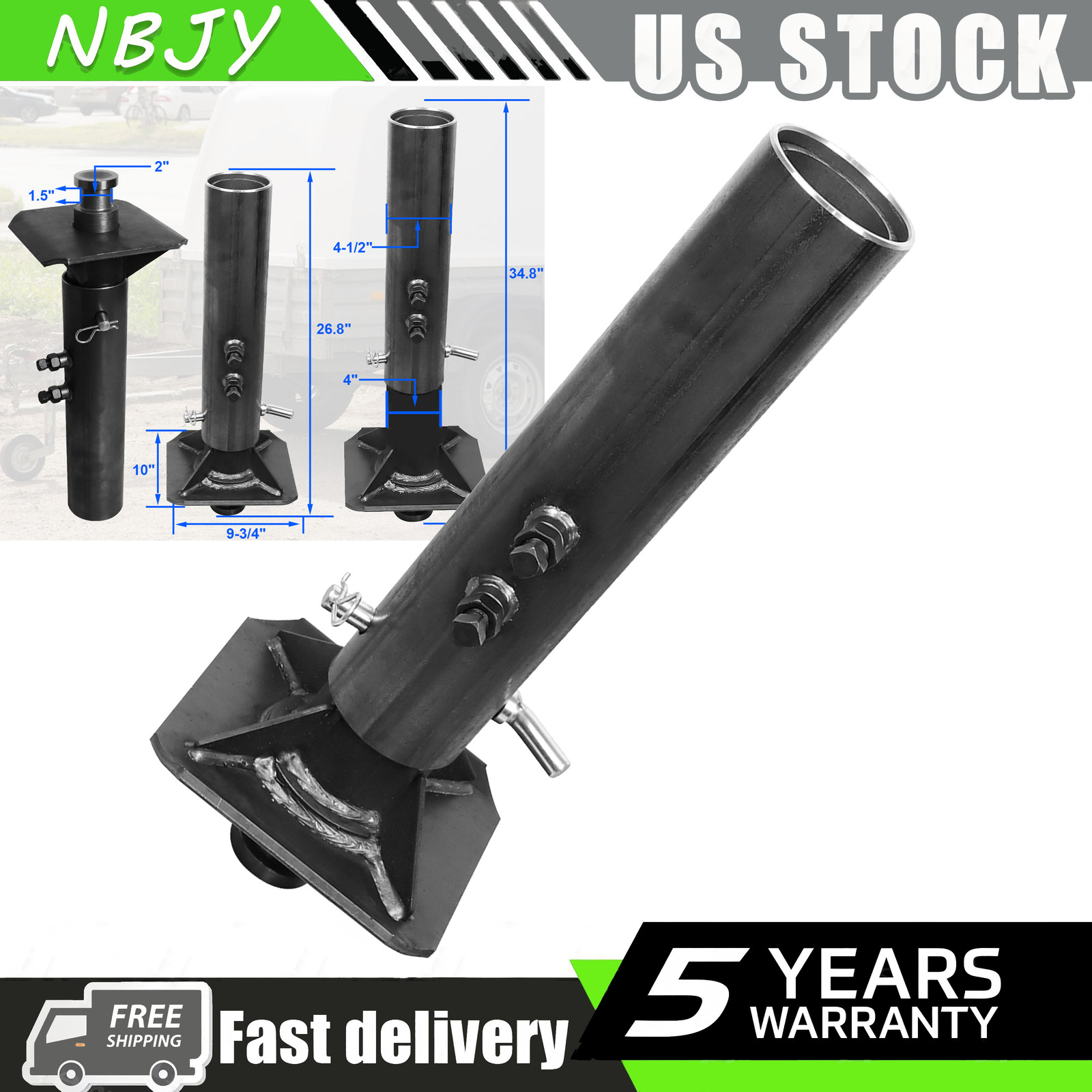 25000lbs 5th Wheel to Gooseneck Trailer Adapter 4\ 25000lbs 5th Wheel to Gooseneck Trailer Adapter 4\
