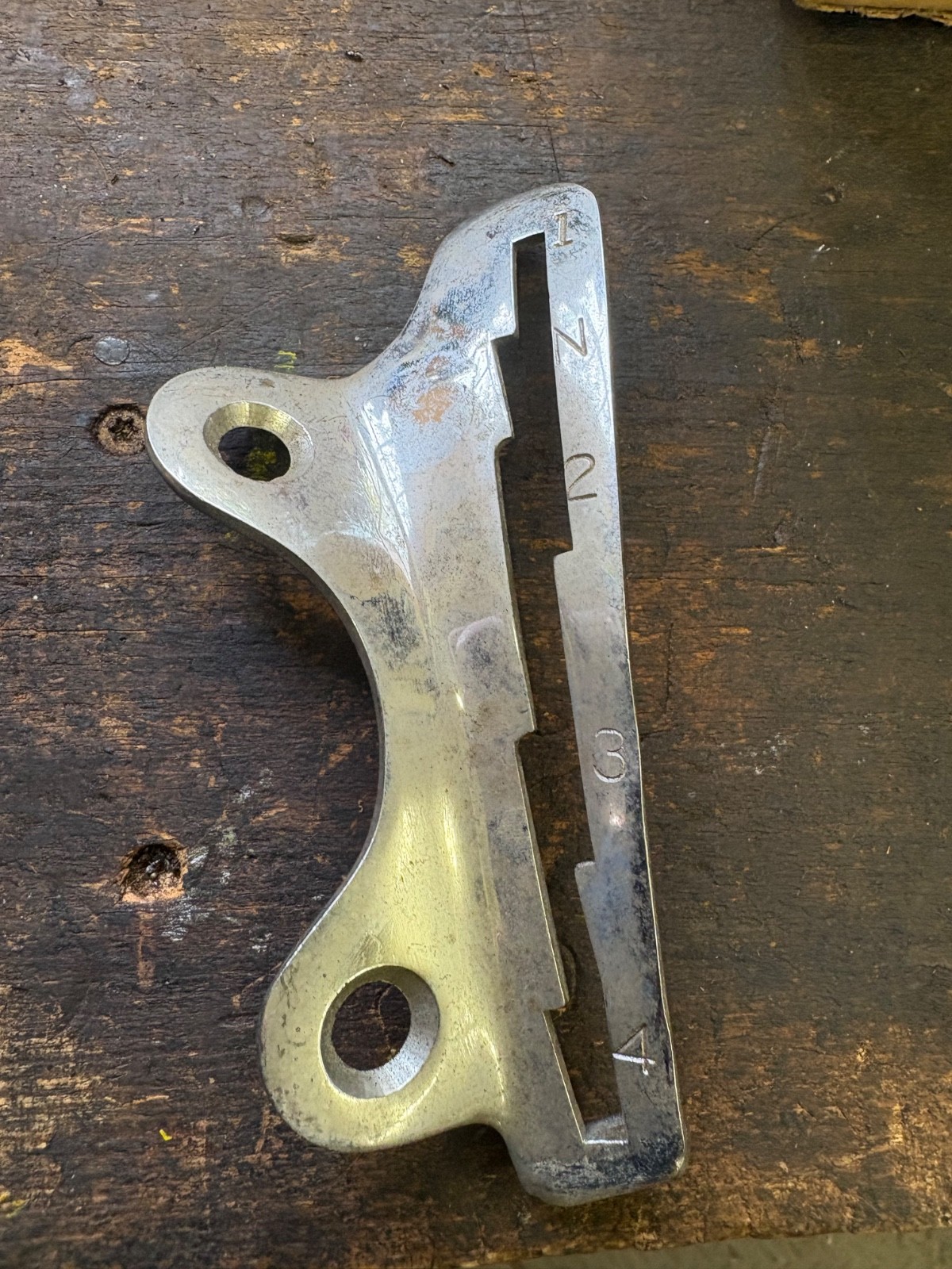 Harley OEM Knucklehead UL POLICE / RACERS 4 SPEED Right Handed Shift Gate 781H