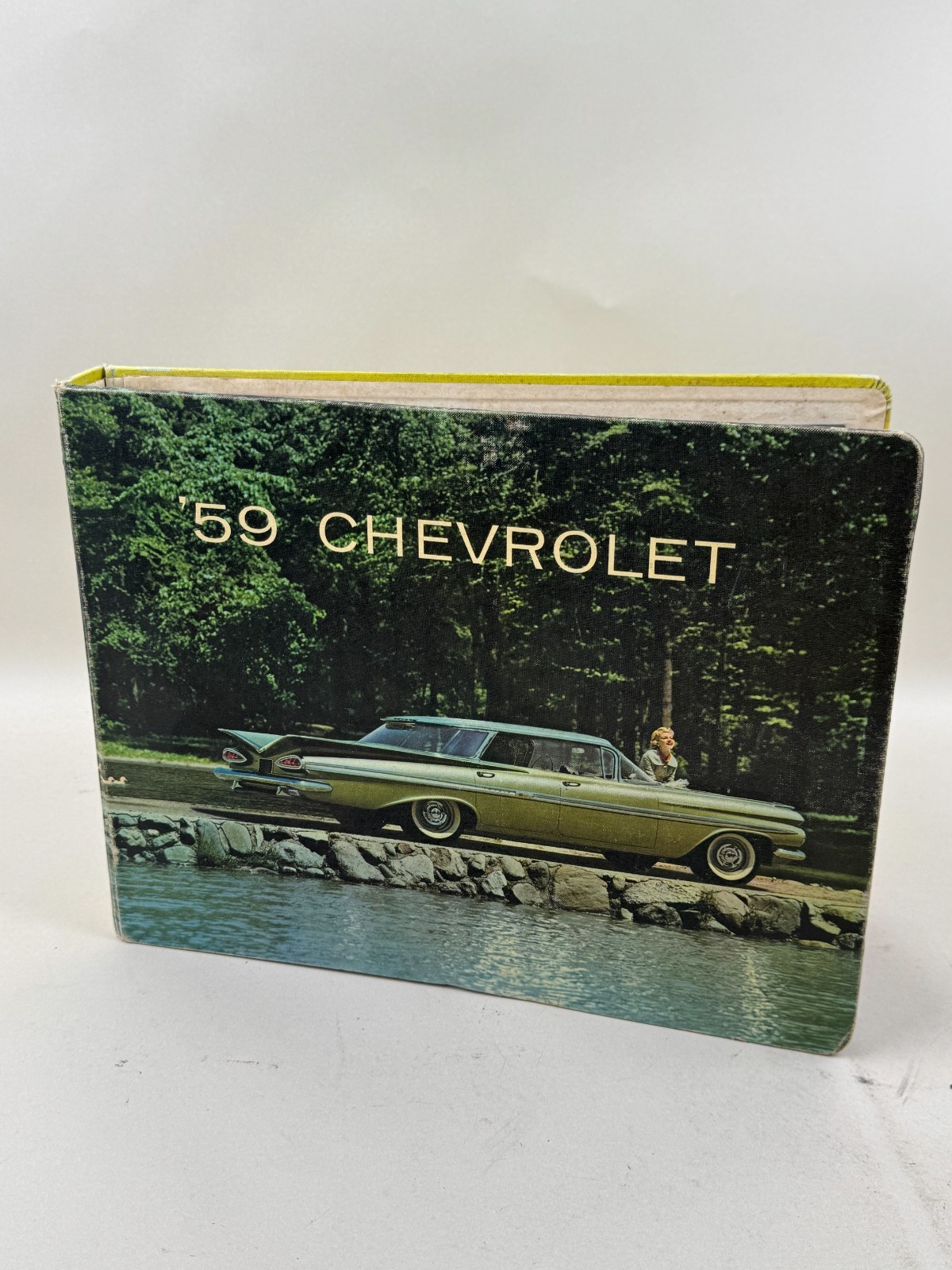 1959 Chevrolet Dealer Showroom Data Book and Color & Fabric Selector Reference 