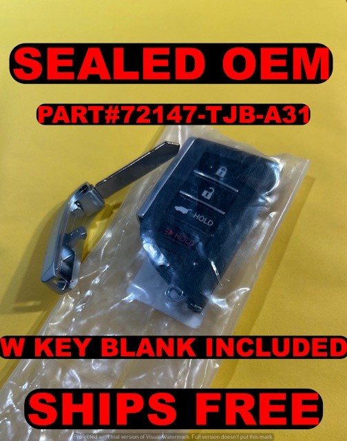 OEM New 2022-25 Acura MDX Smart Key Fob Keyless Remote Prox Dr #2 KR5TP-2