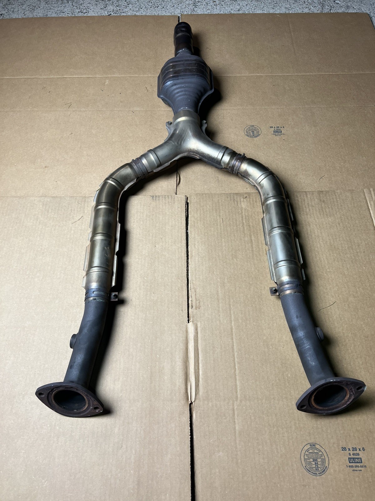 2001-2006 LEXUS LS430 Y Pipe exhaust main catalytic genuine OEM