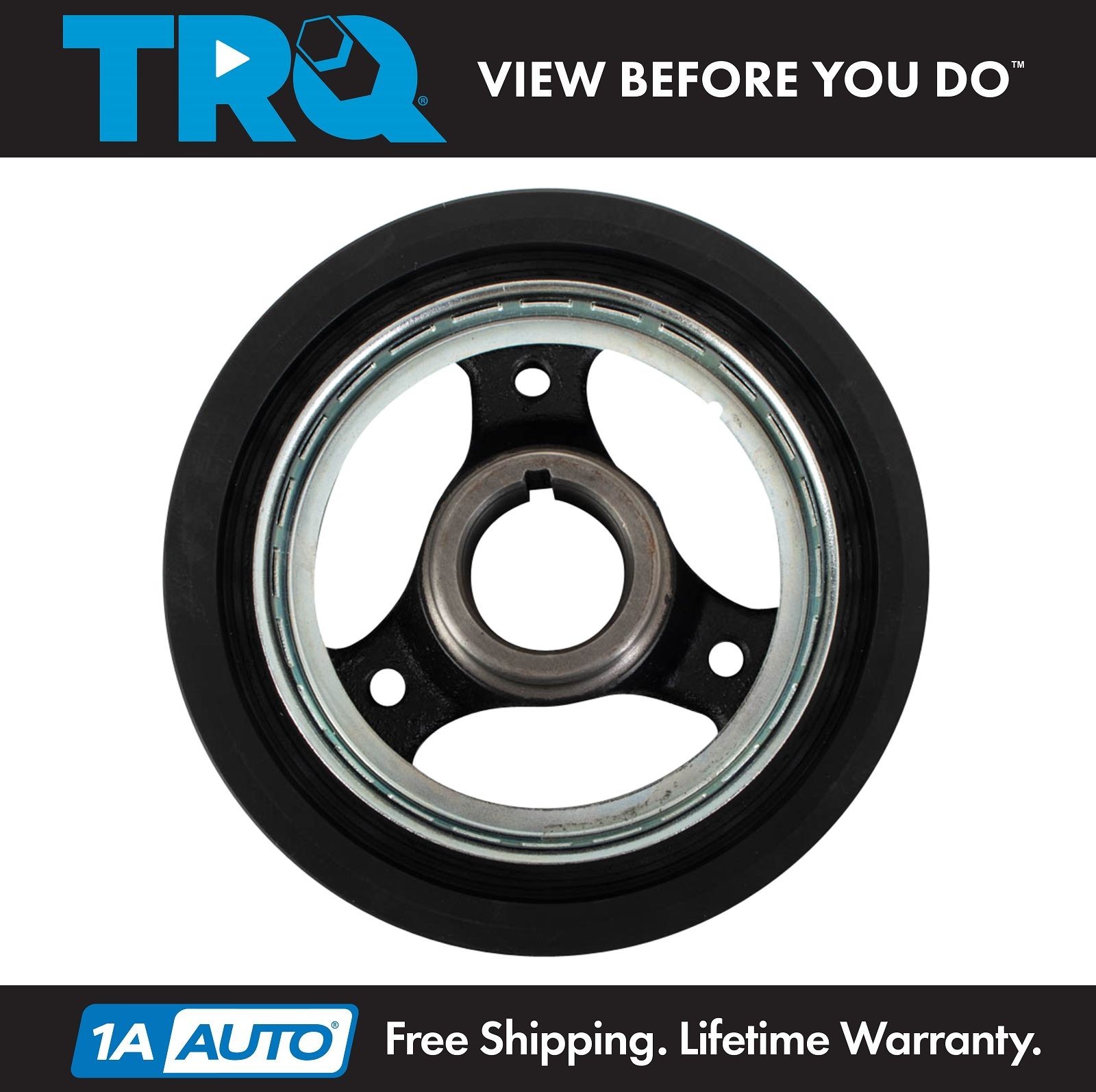 TRQ Harmonic Balancer Fits 1993-2005 Buick Chevrolet Oldsmobile Pontiac