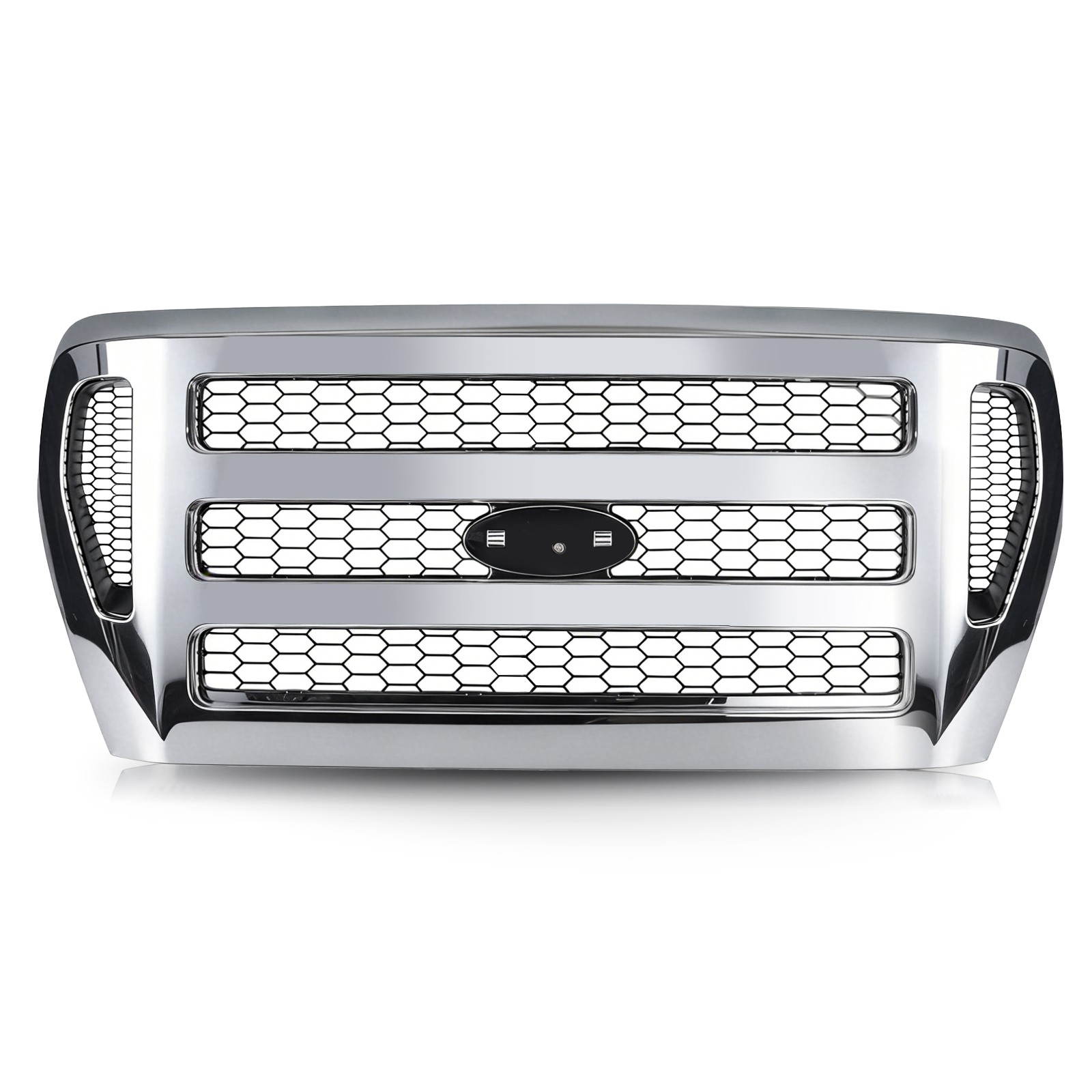 For 2004-2015 Ford F-650 F-750 Chassis Front Grille Grill Chrome Assembly For 2004-2015 Ford F-650 F-750 Chassis Front Grille Grill Chrome Assembly