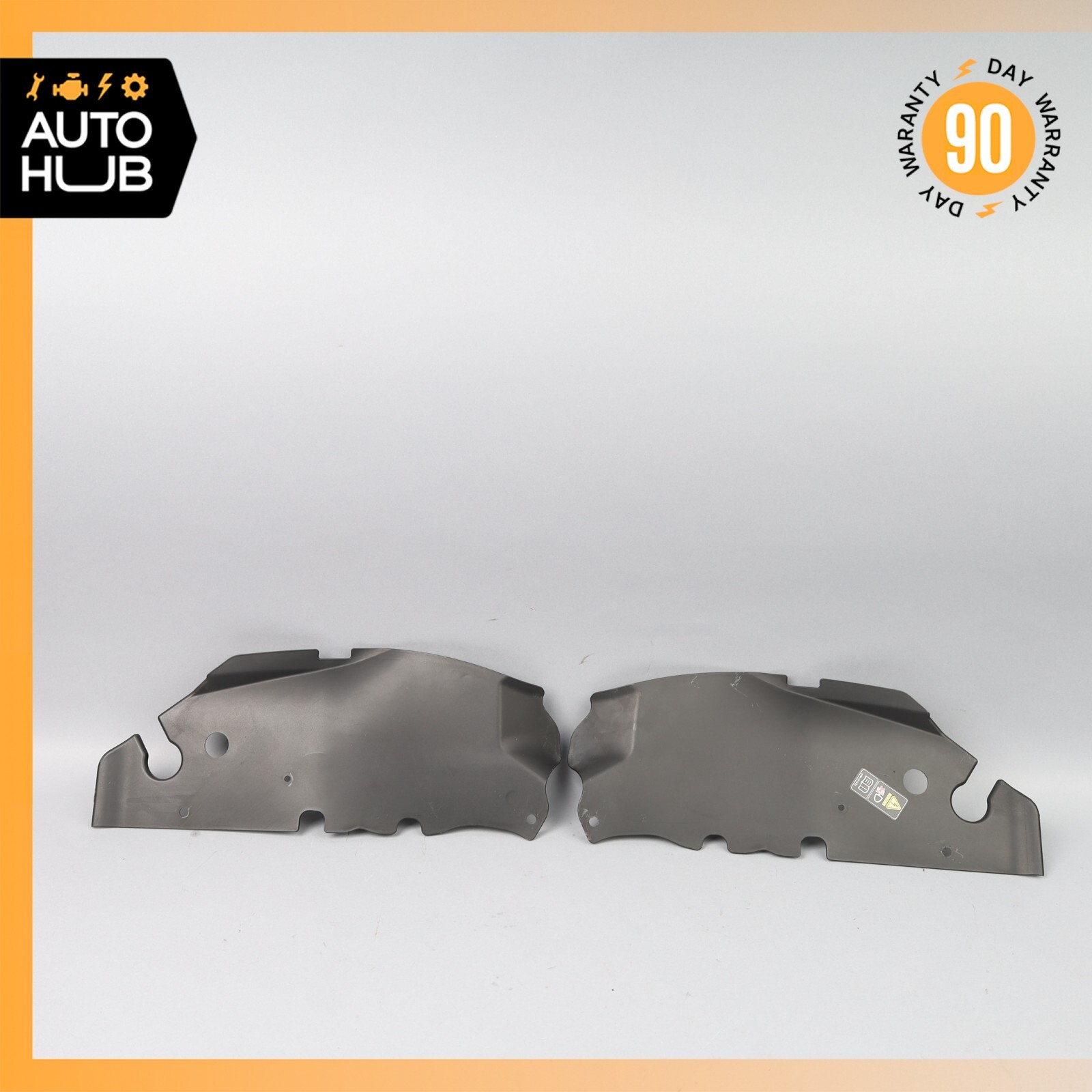 Mercedes R230 SL550 Reinforcement Radiator Support Panel Left & Right Cover OEM Mercedes R230 SL550 Reinforcement Radiator Support Panel Left & Right Cover OEM