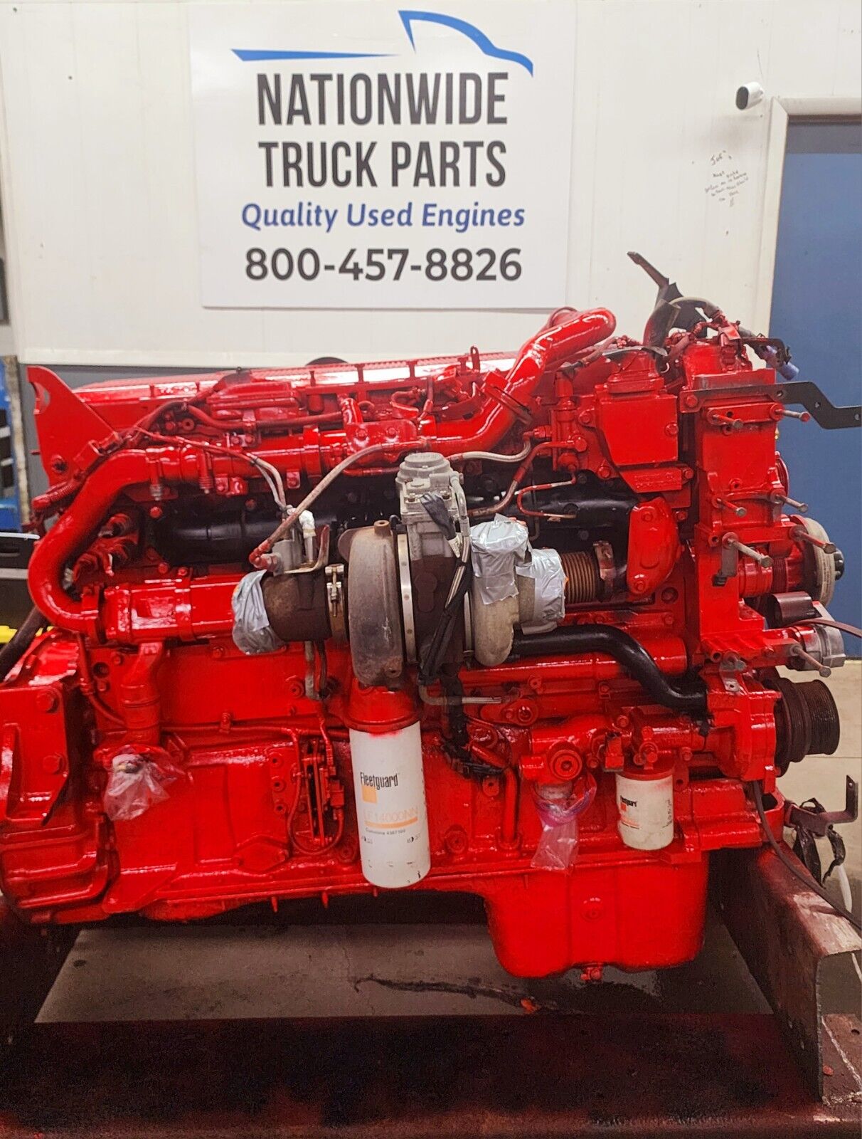 CUMMINS ISX15 3937 2015 ENGINE ASSEMBLY 450HP 