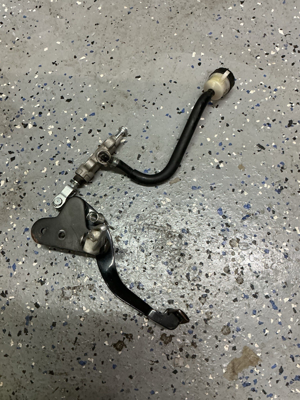 17-24 KAWASAKI Z125 BR125 RIGHT SIDE REARSET REAR Brake Pedal ASSEMBLY OEM 17-24 KAWASAKI Z125 BR125 RIGHT SIDE REARSET REAR Brake Pedal ASSEMBLY OEM