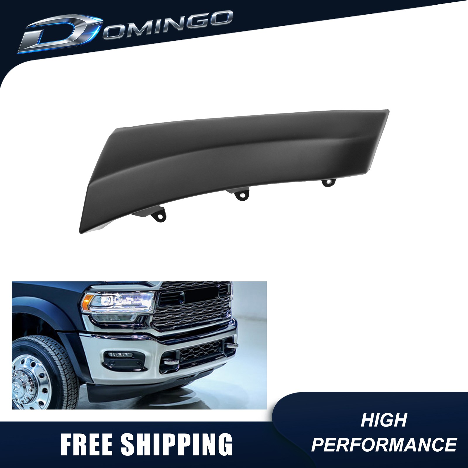 Fits 2019-2026 RAM 4500 5500 Front Right /Passenger Side Opening Flare Extension
