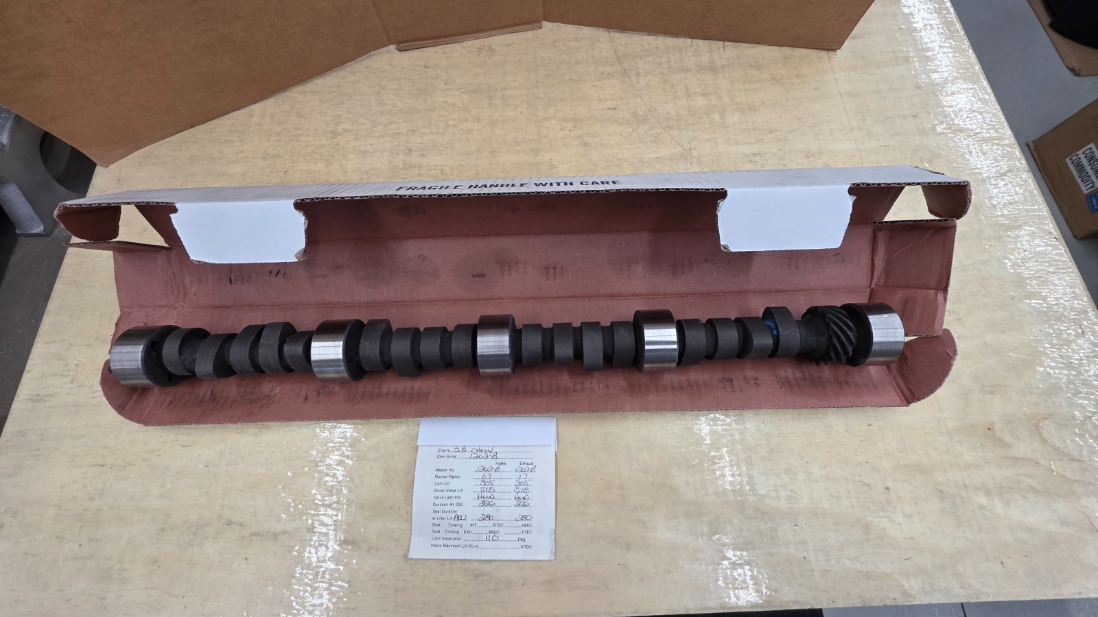 Chev BBC  Reground Comp Cams 280H Hyd Camshaft