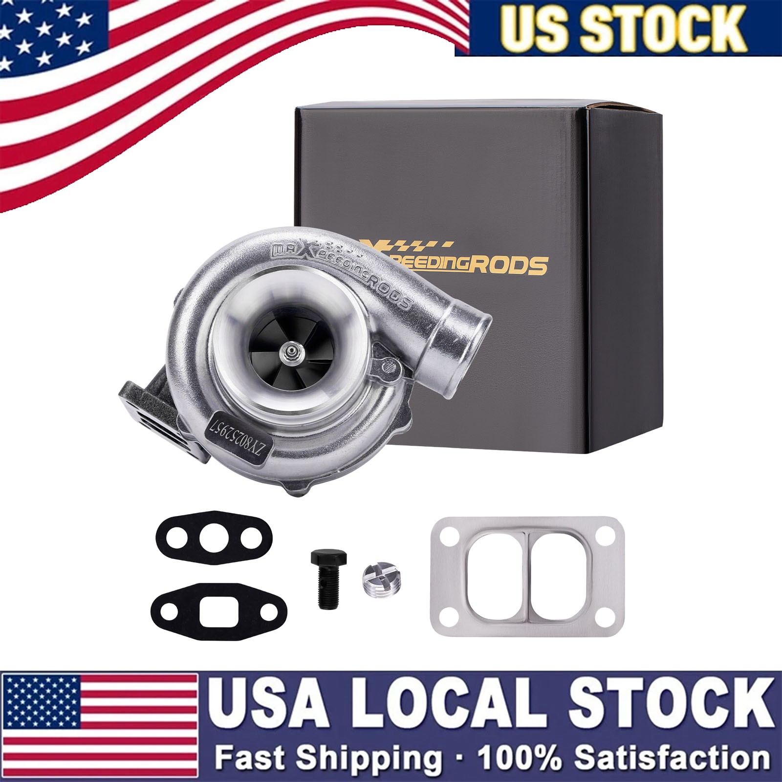 Oil Universal turbo turbocharger 500HP T70 0.7 A/R T3V Band Flange