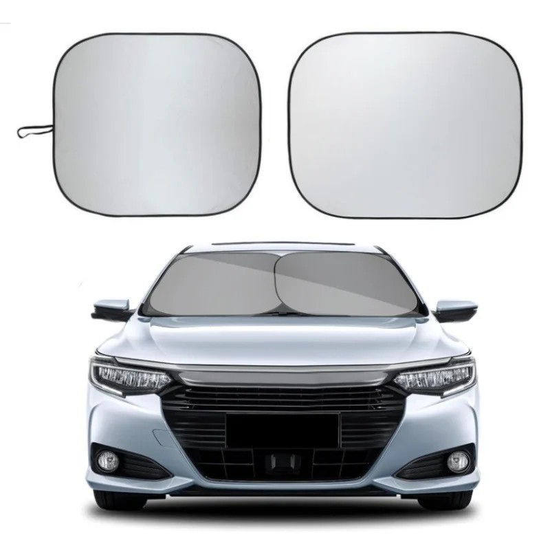 Autovir Car Windshield Sun Shade Foldable | Front Windshield Shade for Sun, H...