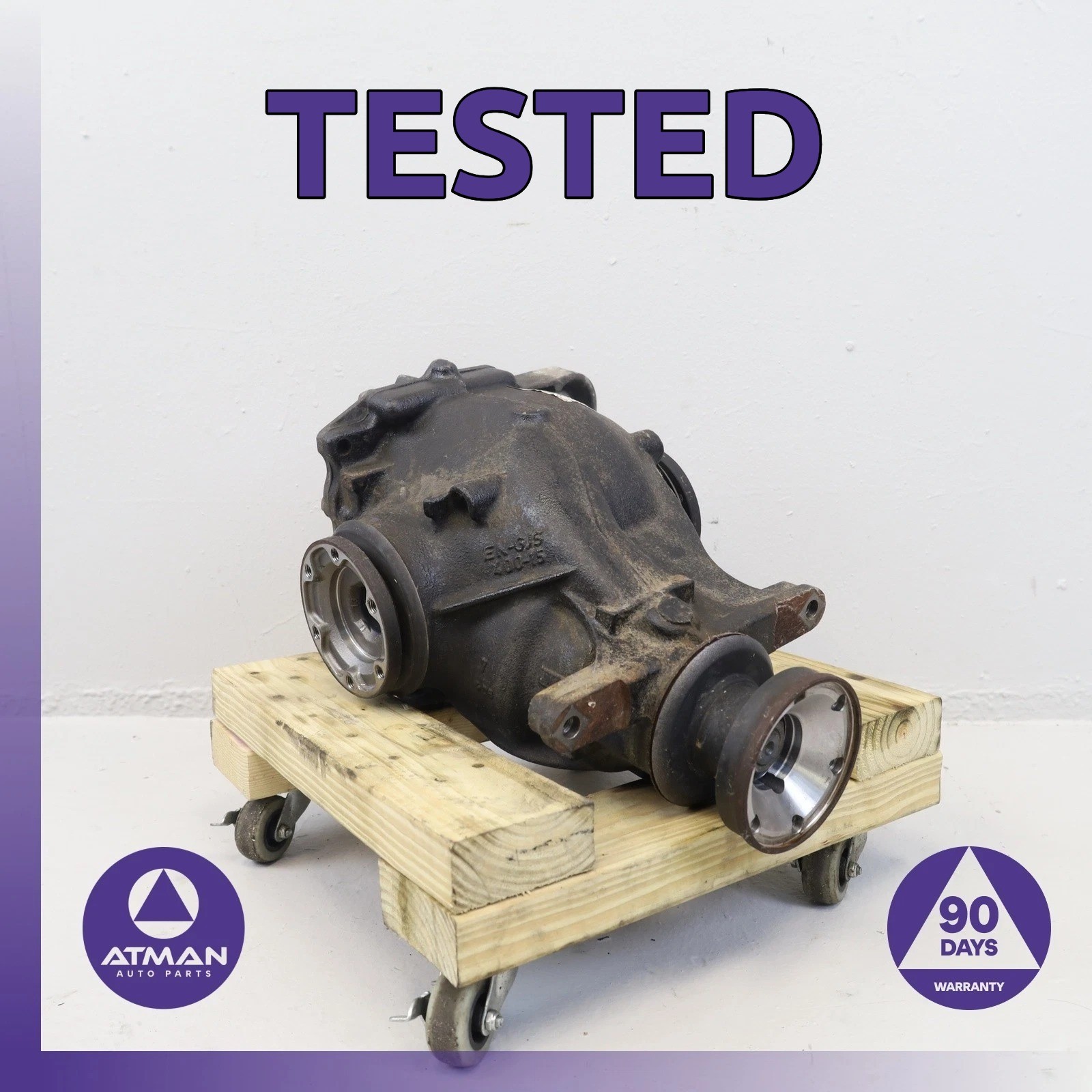 08-10 BMW E64 650i Rear Differential Diff Axle Carrier 3.46 7559366 OEM 08-10 BMW E64 650i Rear Differential Diff Axle Carrier 3.46 7559366 OEM