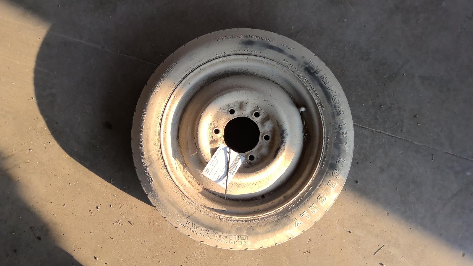 Used Spare Tire Wheel fits: 2001 Nissan Frontier 16x4 spare Spare Tire Grade A