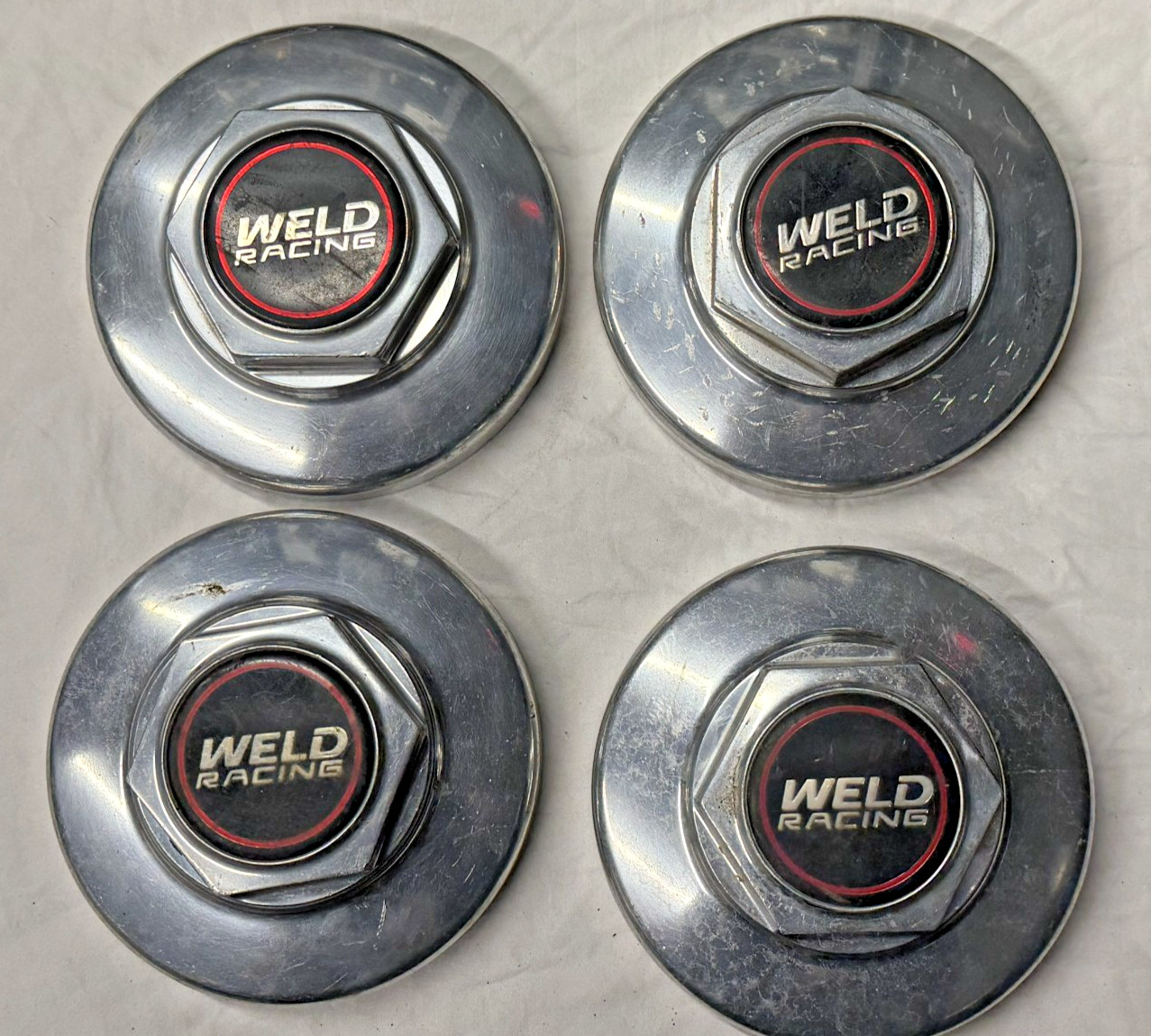 Weld Racing 605-507G Wheel Rim Hub Center Pop Cap Compression Fit Cover ALUMINUM