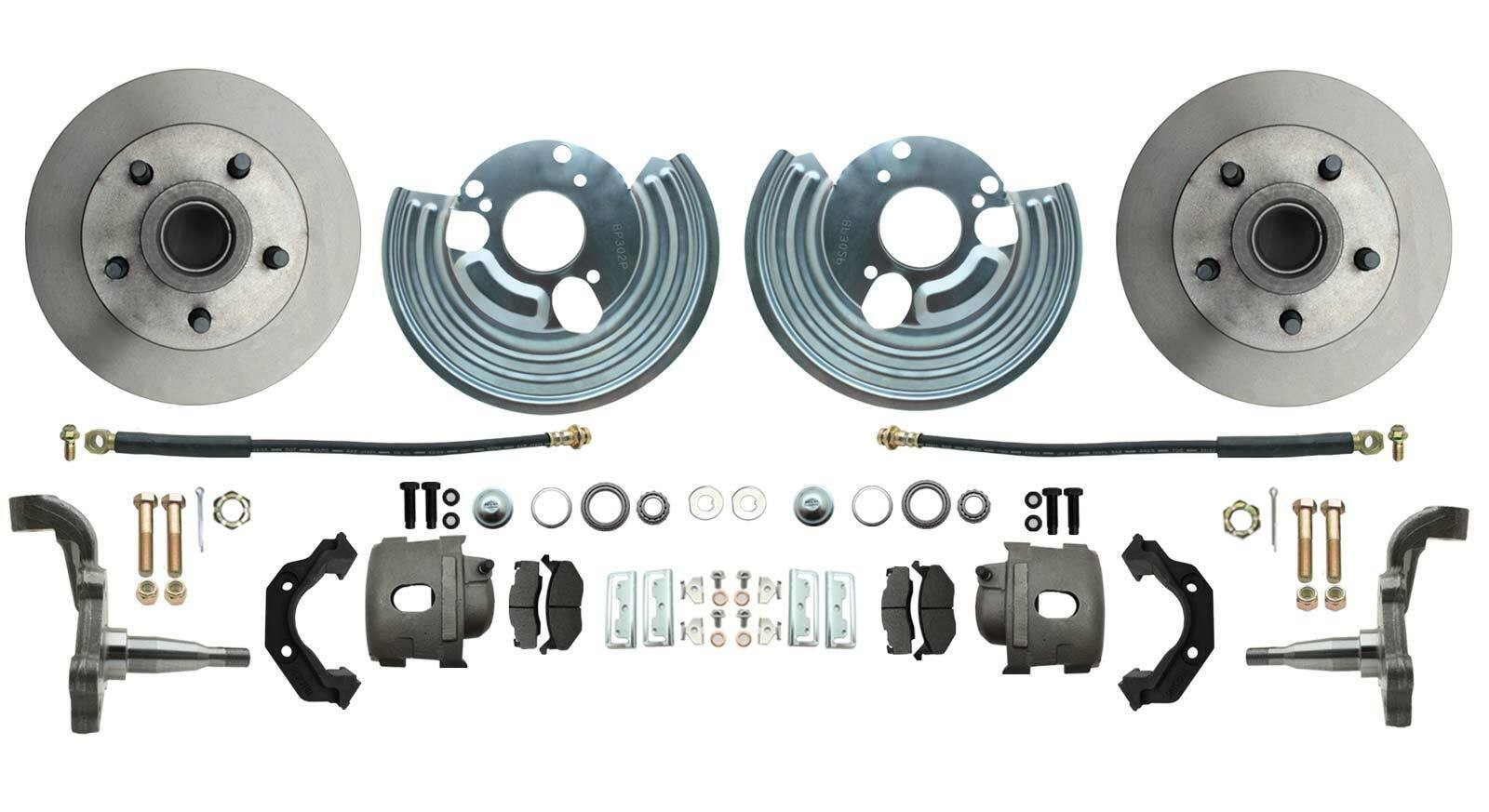 Fits 1962-1972 Mopar B & E Body Standard Front Disc Brake Conversion Kit DBK6272 Fits 1962-1972 Mopar B & E Body Standard Front Disc Brake Conversion Kit DBK6272