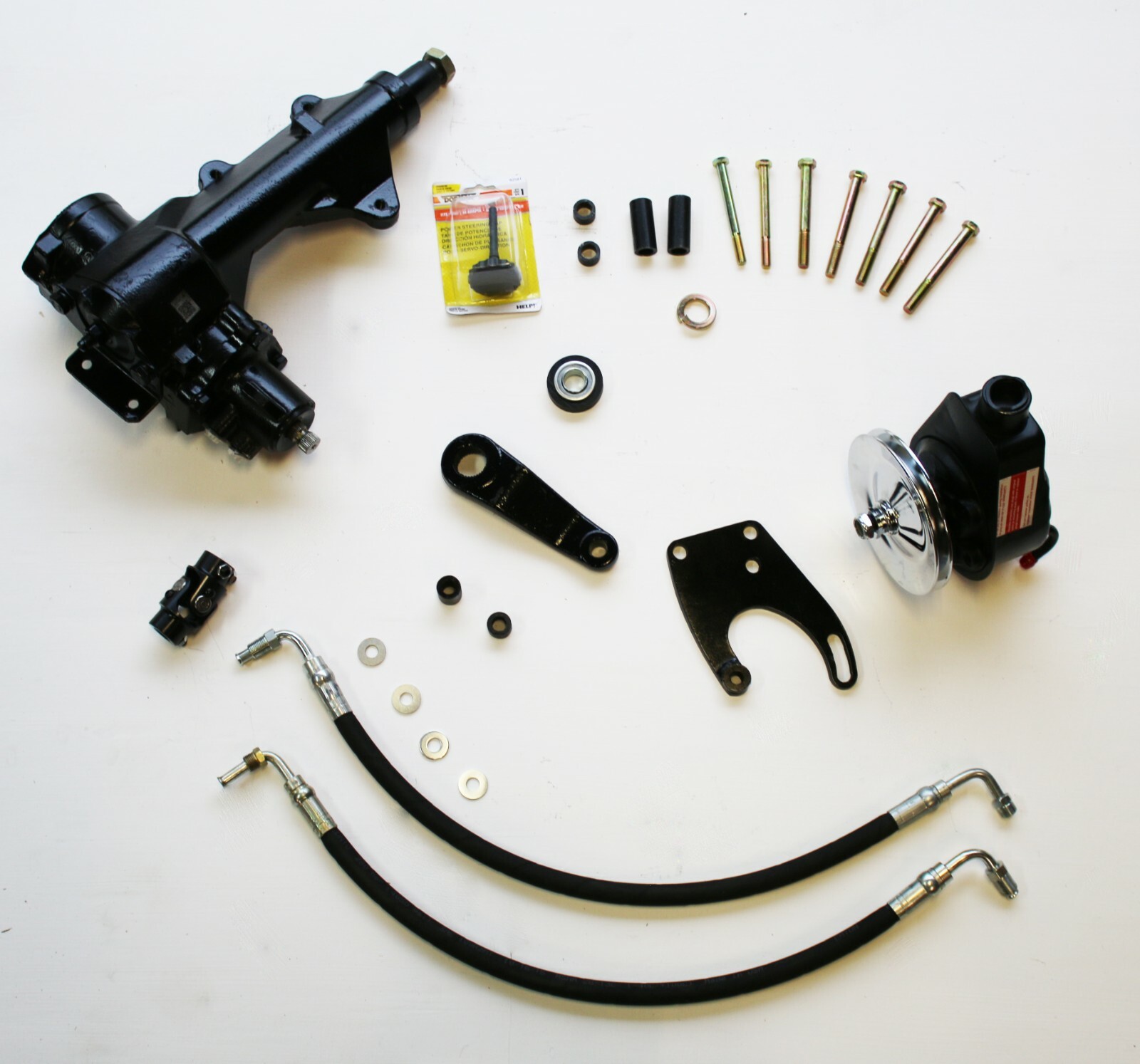 Power steering conversion kit- for 65 thru 77 Ford 2 WD F-100, 150, 250, 350