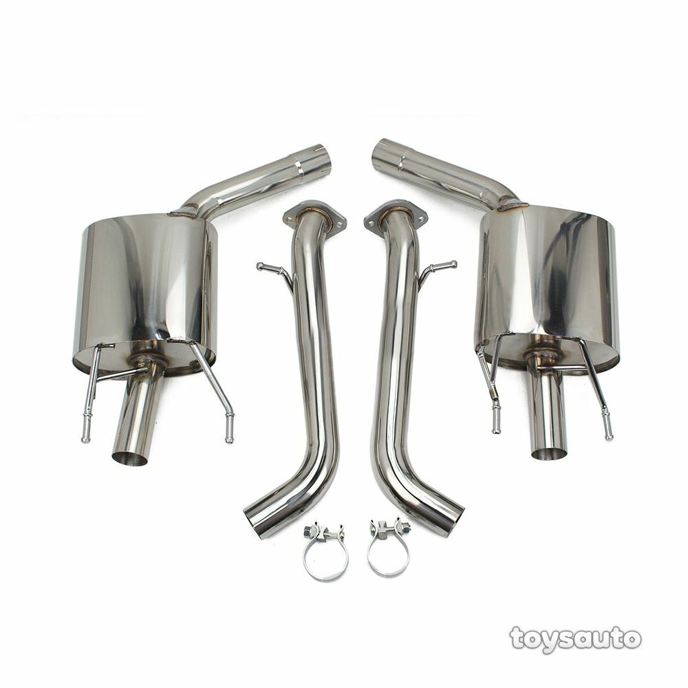 Rev9 FlowMaxx Axle Back Stainless Exhaust *28lbs* for Lexus GS350 13-20 RWD AWD