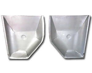 1973-88 Fiat Bertone X1/9  Front Floor Pans Pair NEW