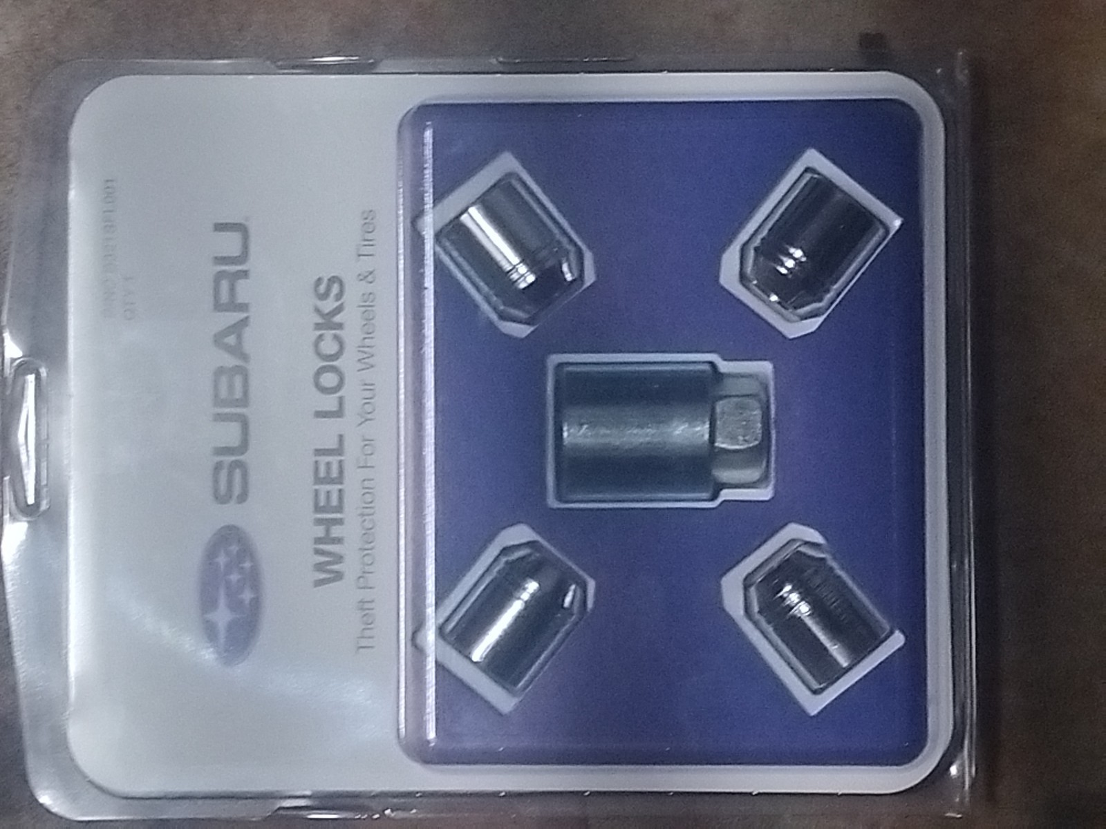 2009-2026 Subaru Alloy Wheel Lock Lug Nuts Set OEM B321SFL001 Genuine All Models