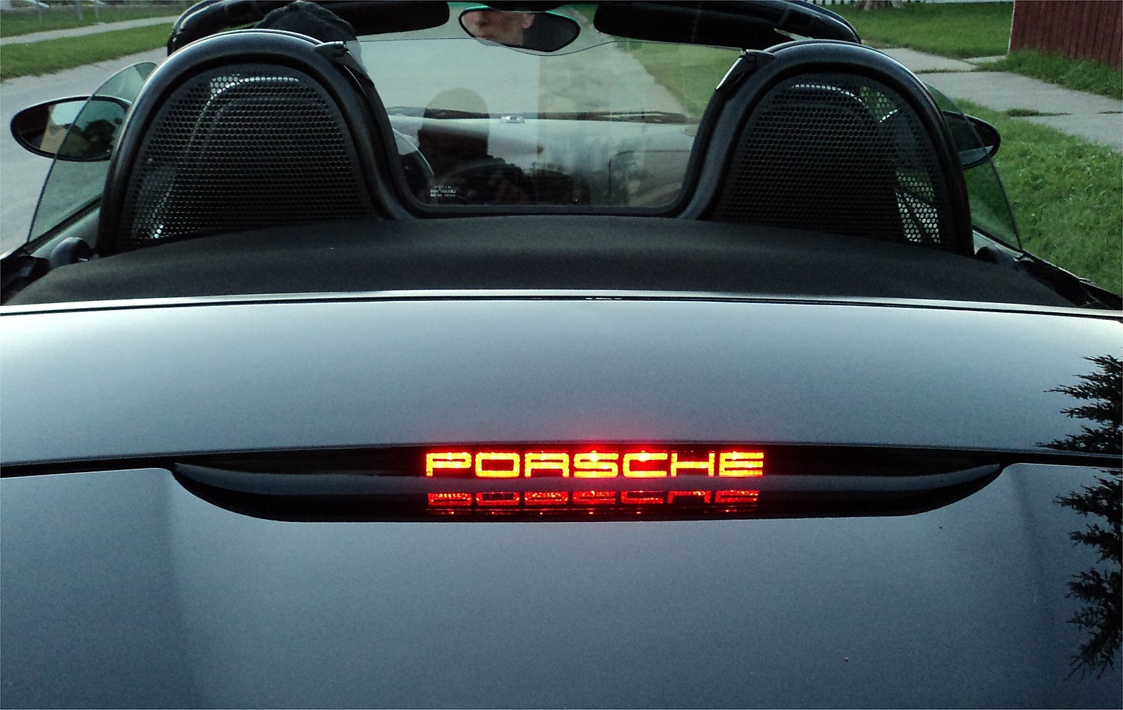 Porsche Boxster 986 S 3rd brake light decal overlay 97 1998 99 00 01 02 03 04